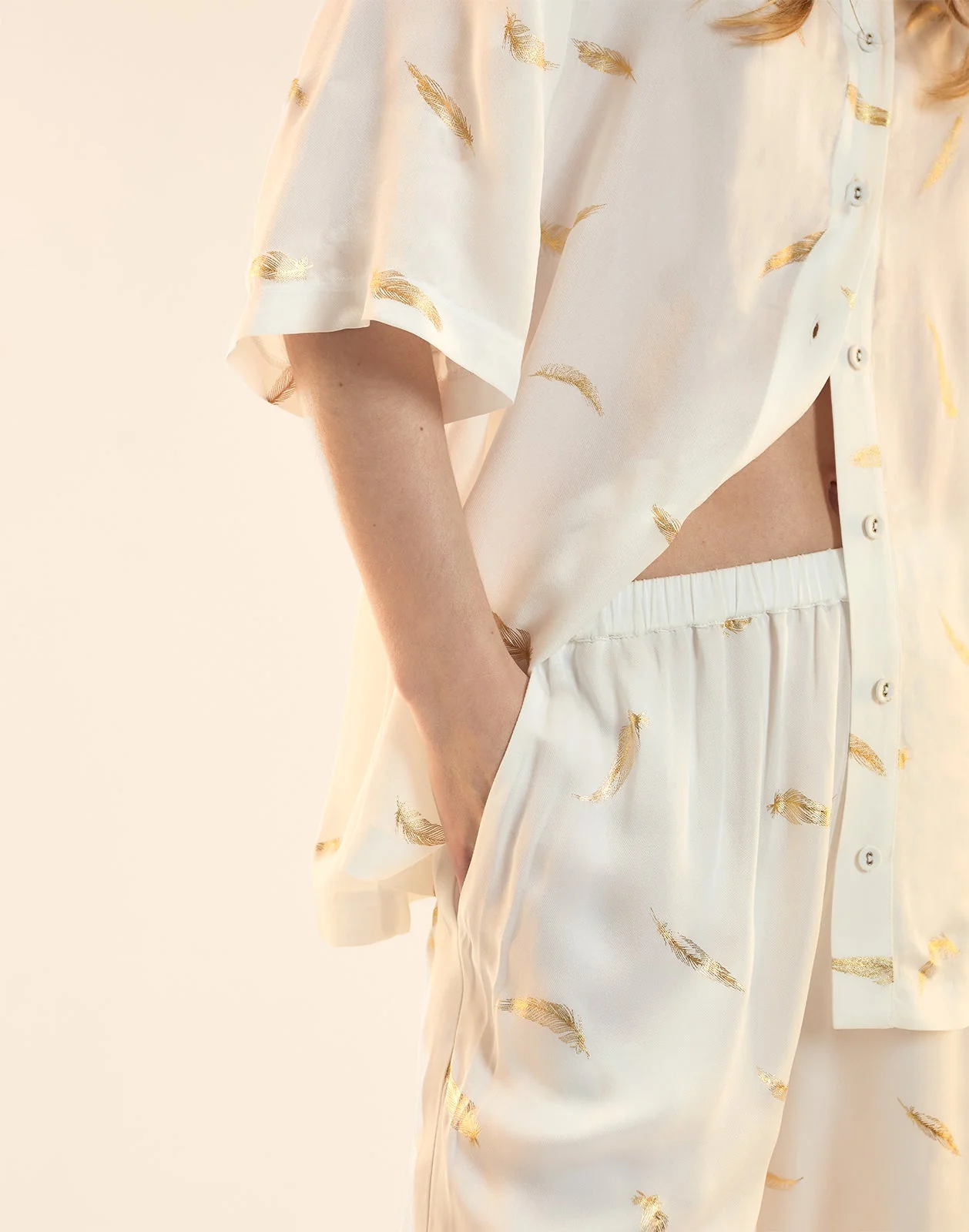 Cynthia Rowley Light as a Feather Shorts - White - Image 6