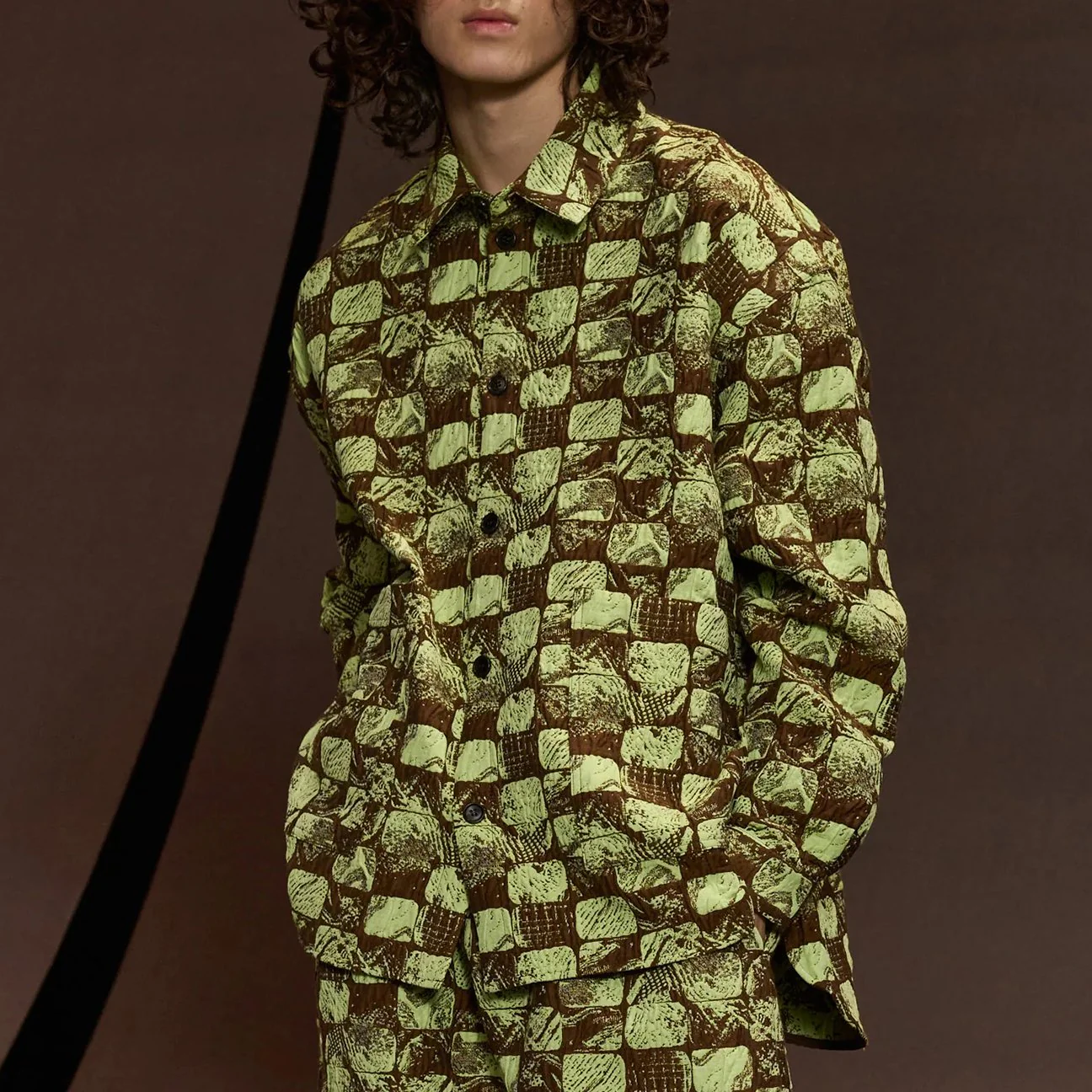 Henrik Vibskov Big Shirt Footprints Shirt - Image 3