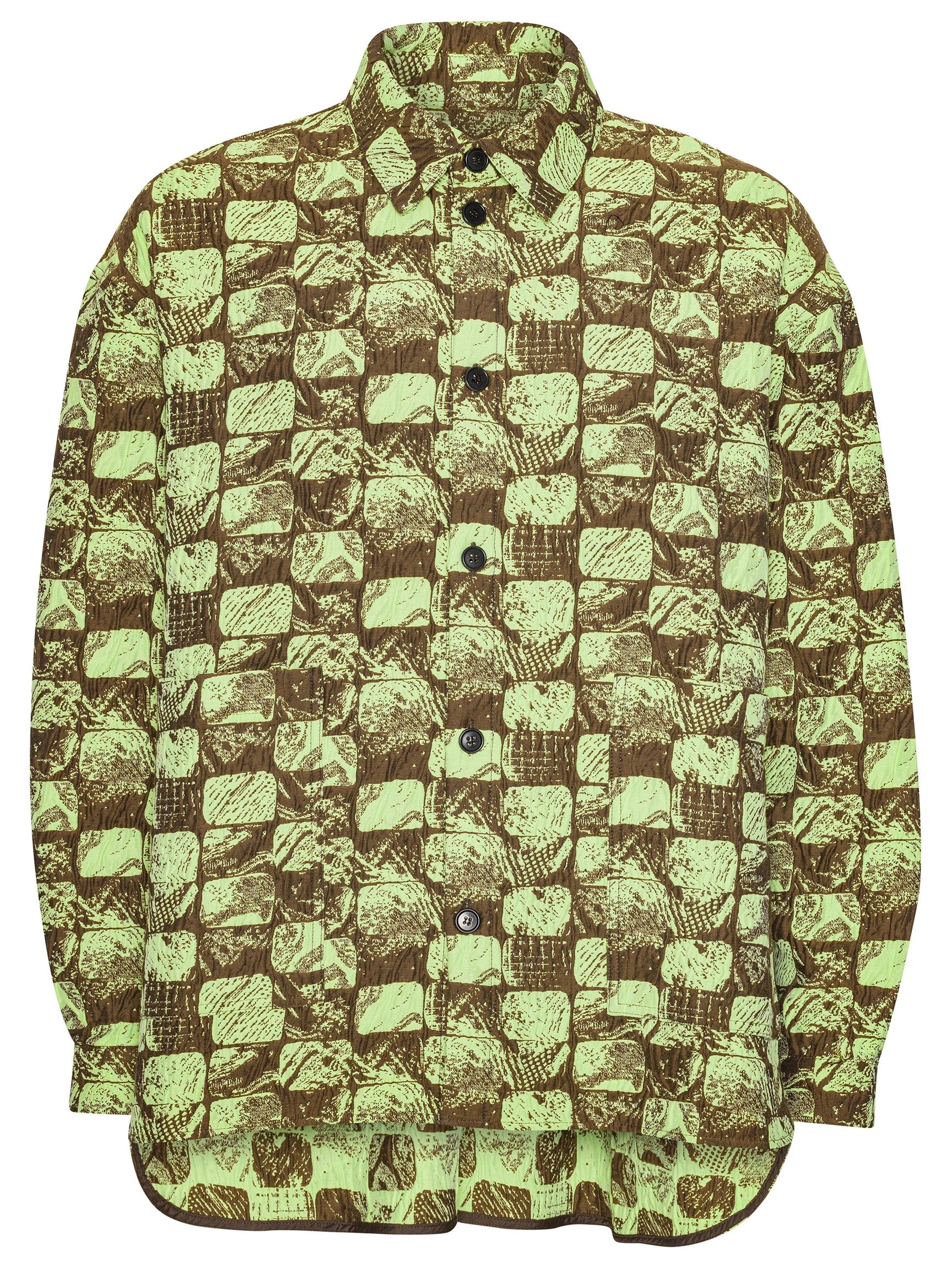 Henrik Vibskov Big Shirt Footprints Shirt - Image 4