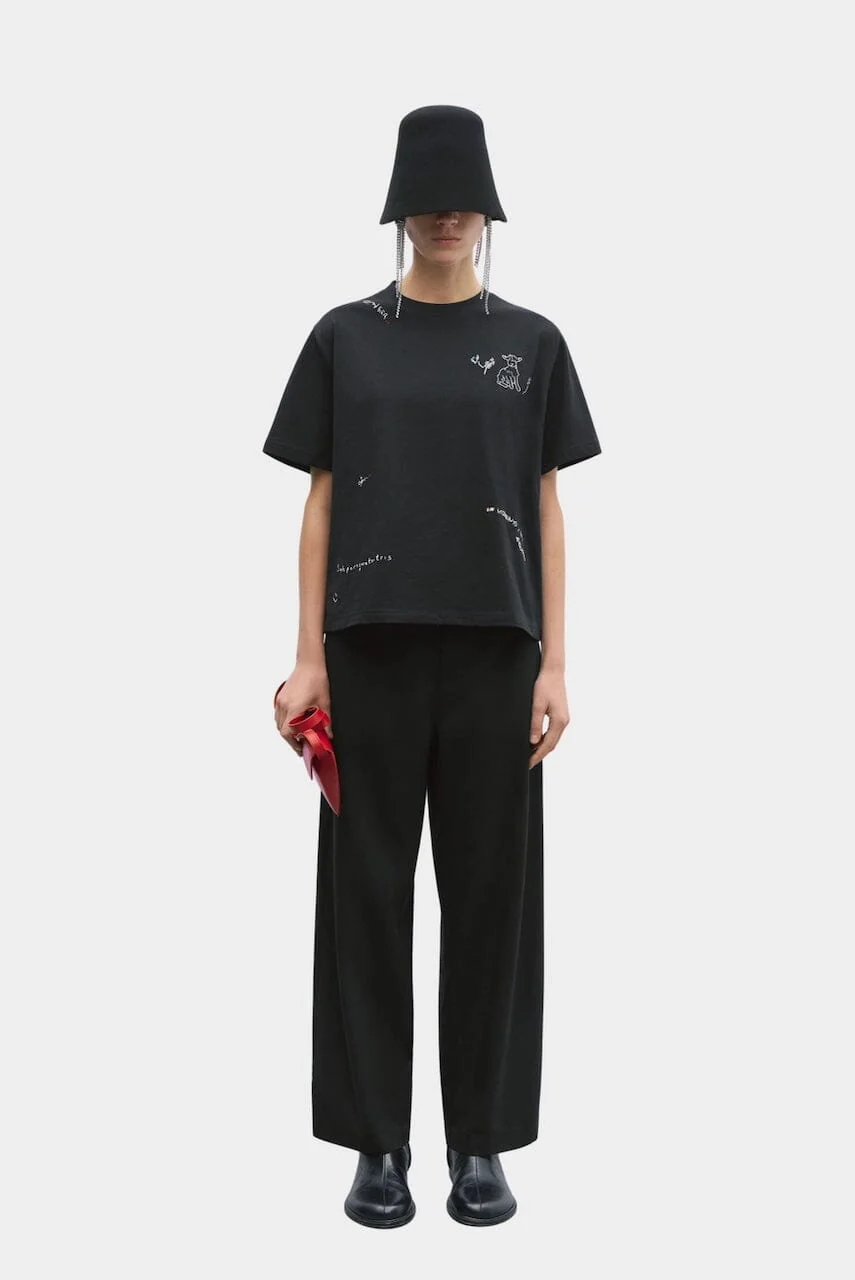 Cordera Instante Embroidered Shirt - Black - Image 2