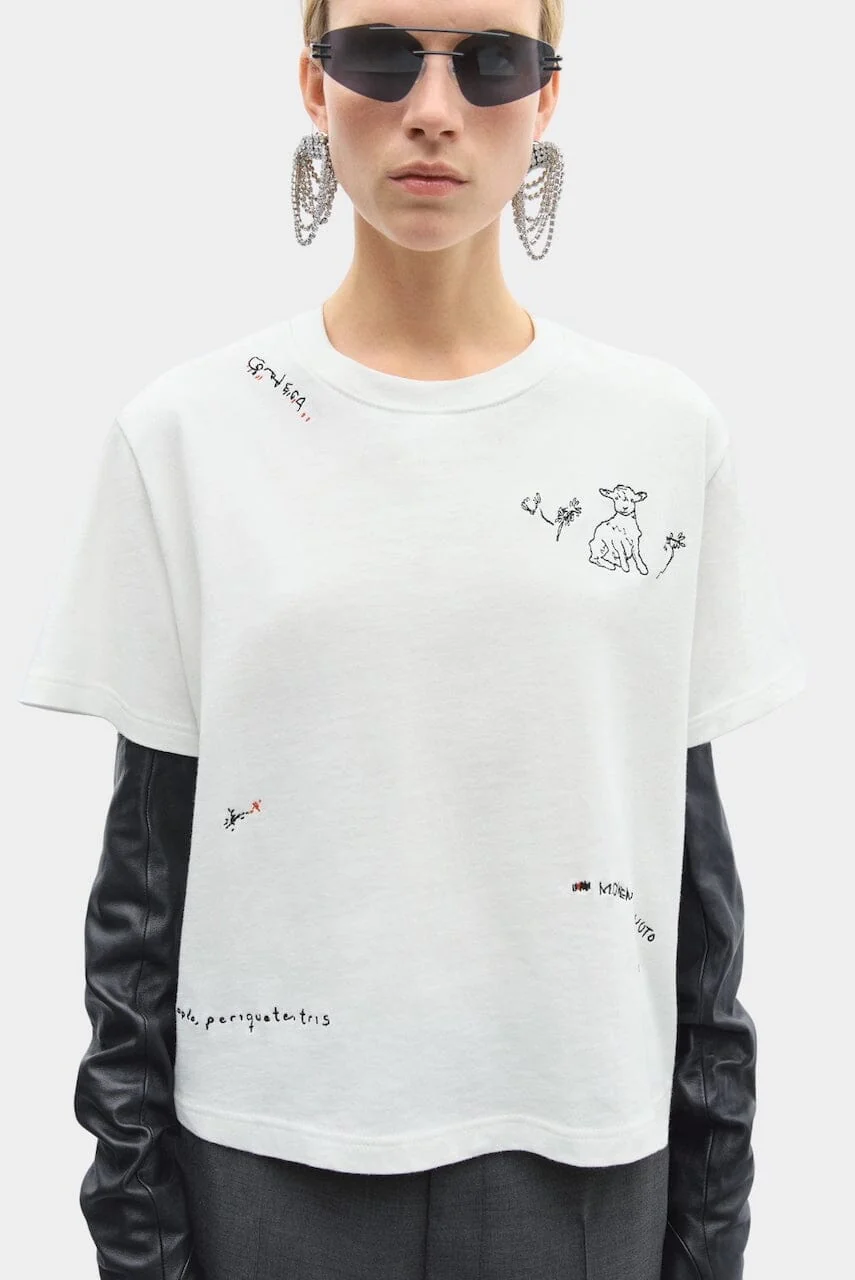 Cordera Instante Embroidered Shirt - White