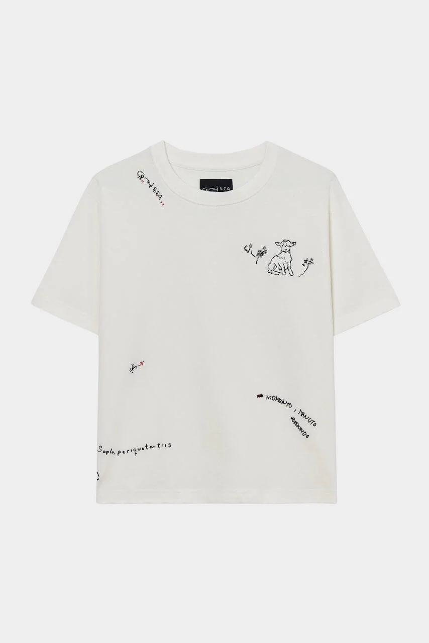 Cordera Instante Embroidered Shirt - White - Image 4