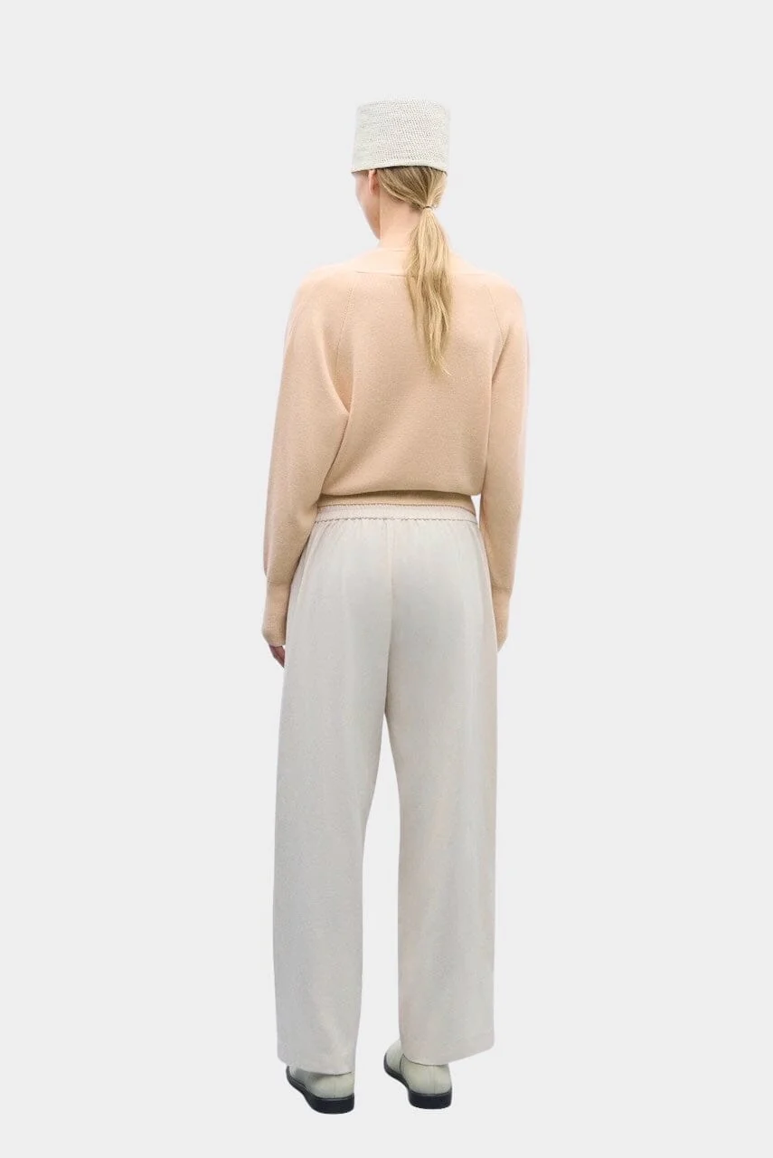 Cordera Merino Cashmere Cardigan - Peach - Image 3