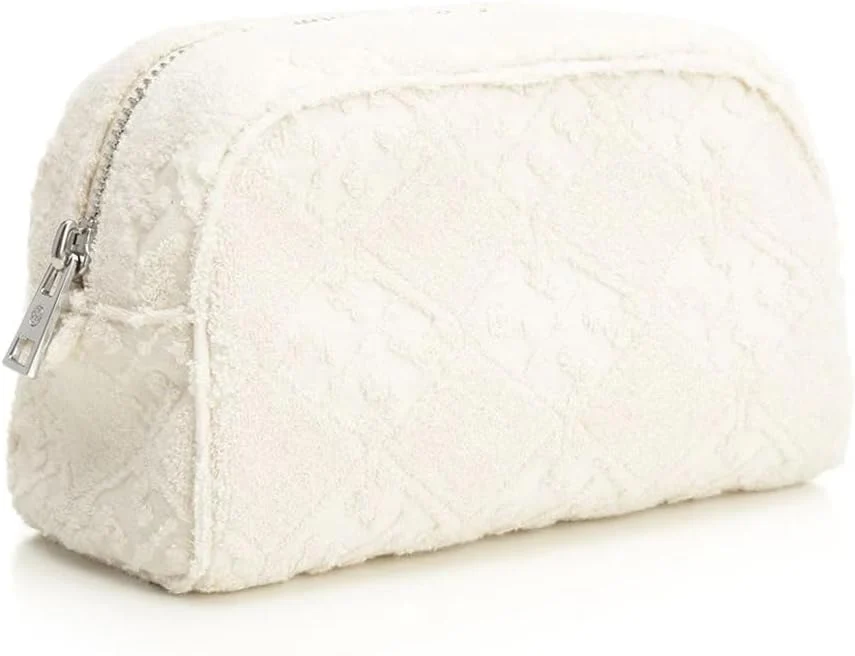 Tory Burch Ella Terry Pouch - Pearl - Image 2
