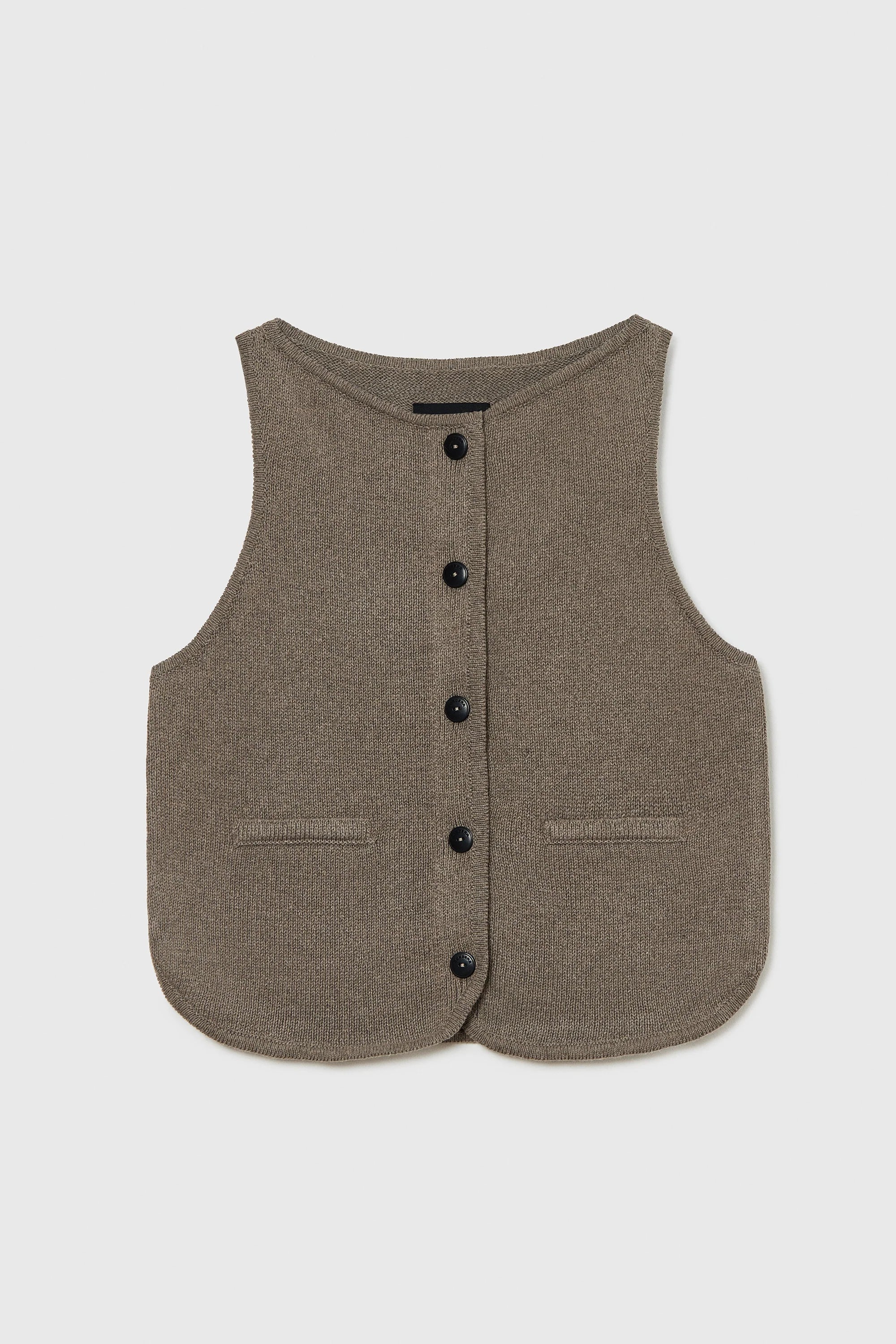 Cordera Boat Neck Waistcoat - Image 4