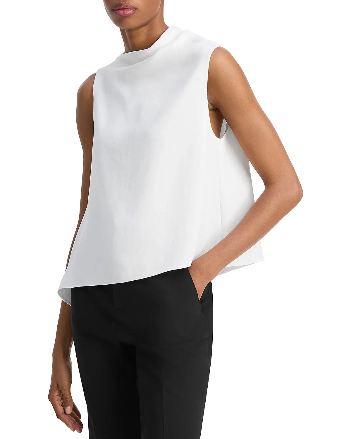 VINCE A Line Asymmetric Top - Image 2