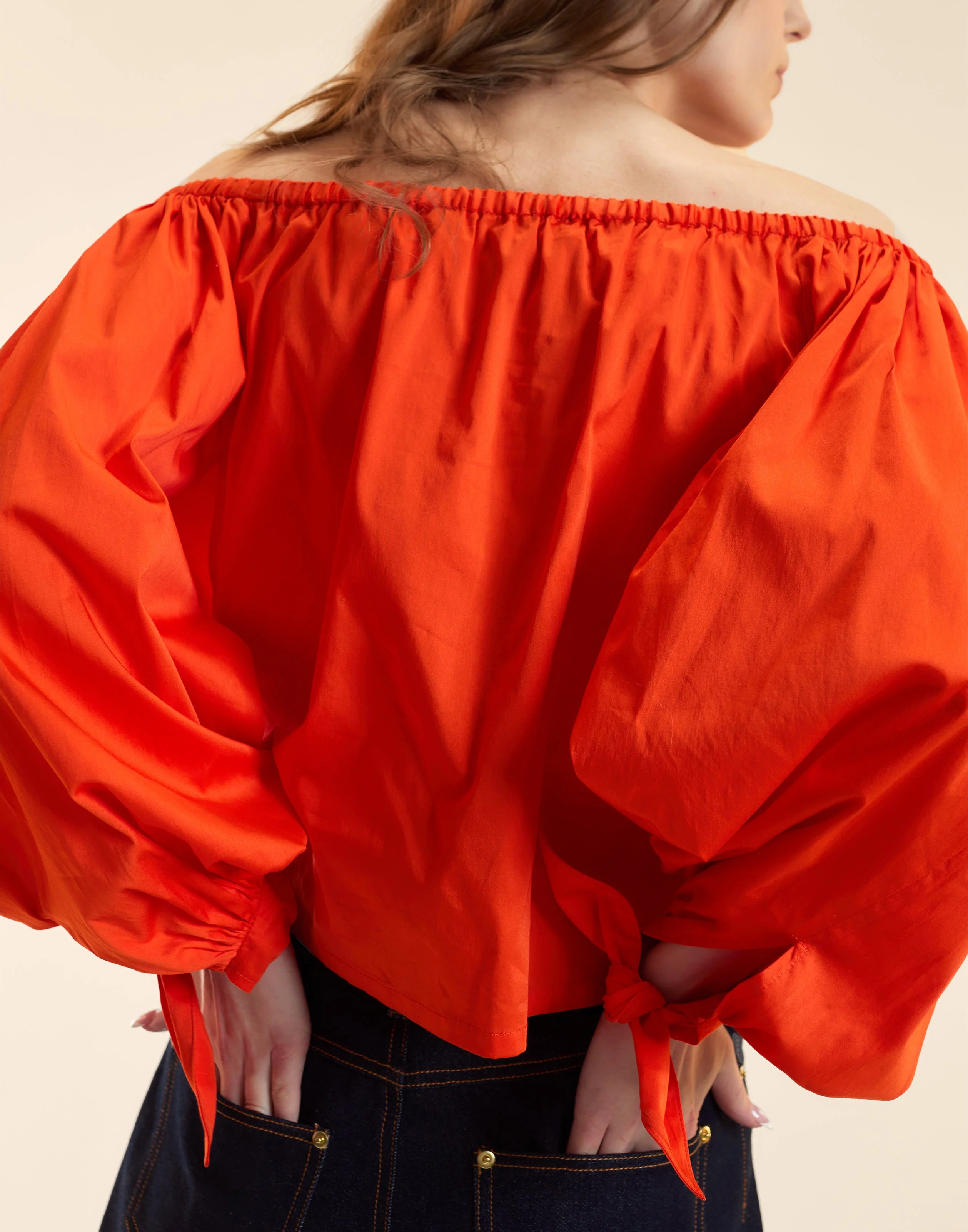 Cynthia Rowley The Bunny Blouse Blouse - Red - Image 6