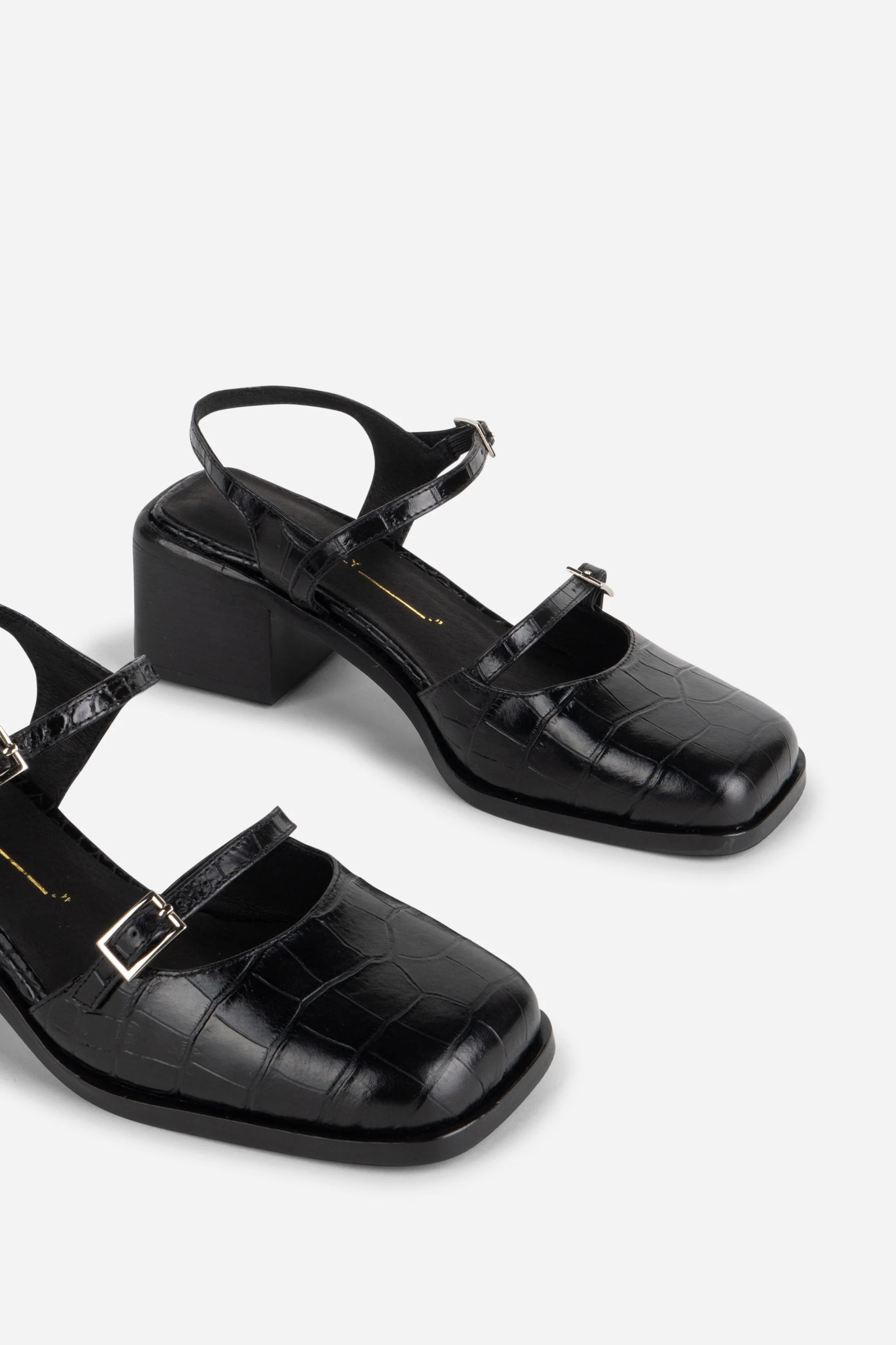 INTENTIONALLY __________. Mitzi Block Heel - Image 10