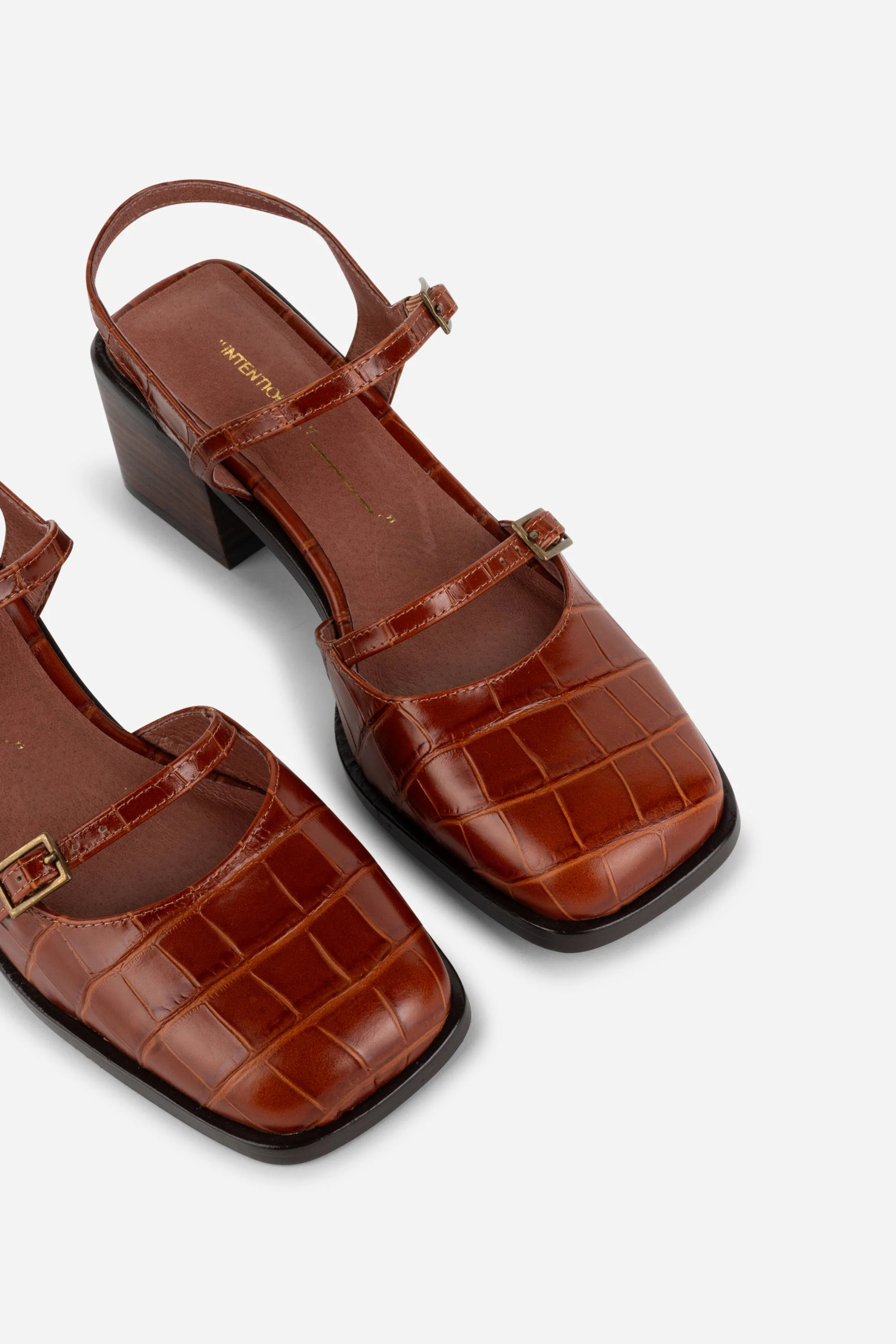 INTENTIONALLY __________. Mitzi Block Heel - Image 16