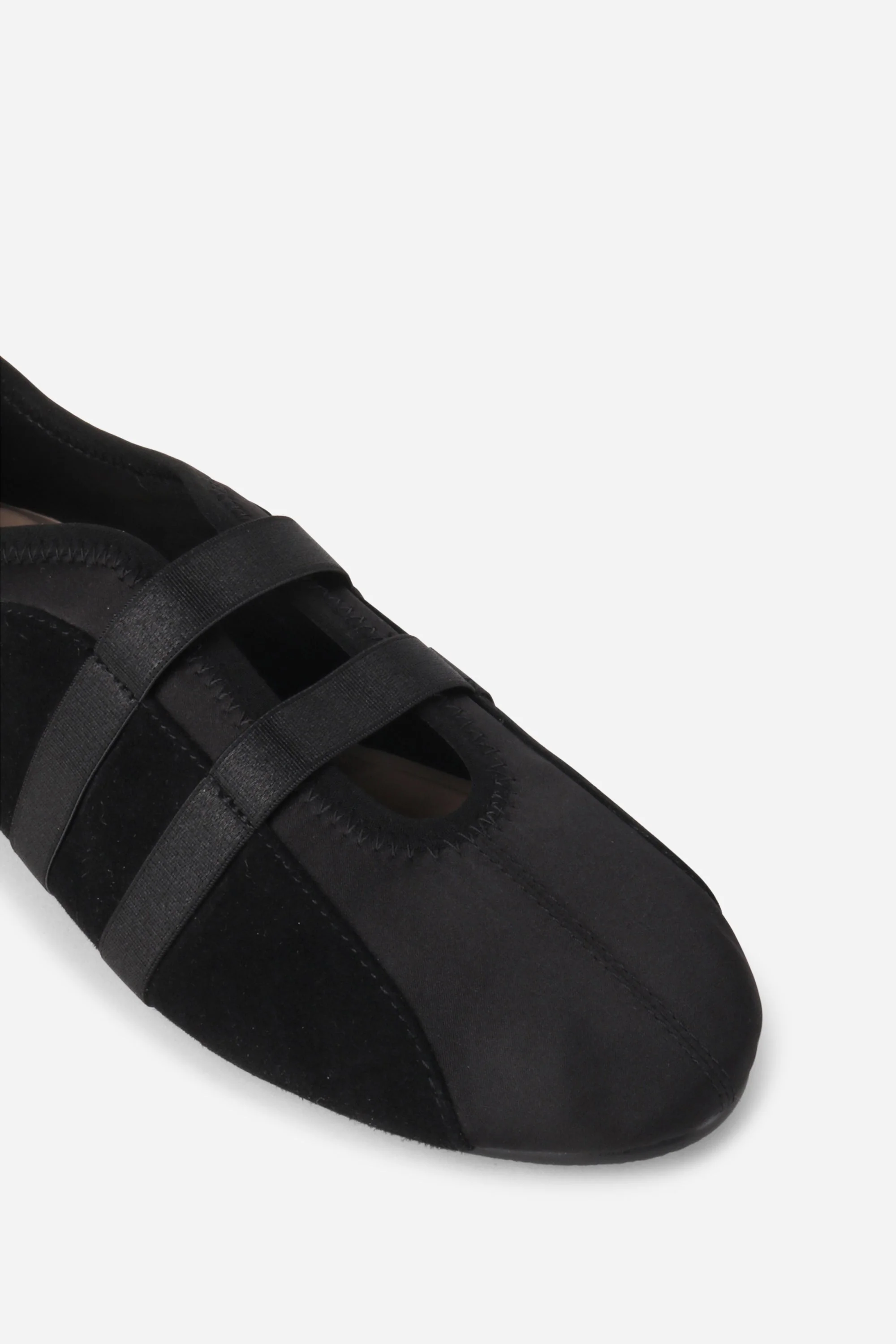 INTENTIONALLY __________. Sporty Suede Slip On Ballet Sneaker - Image 10