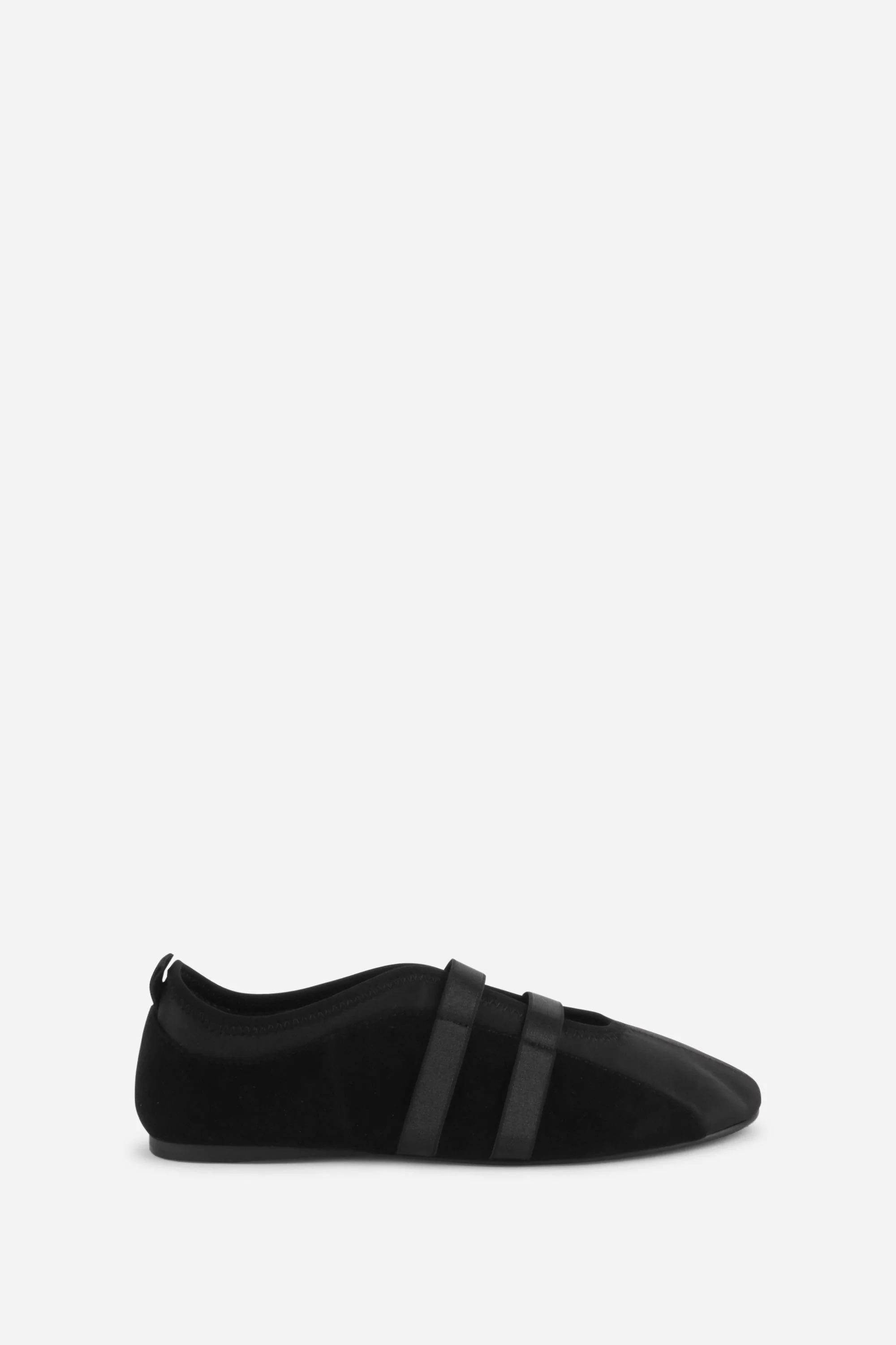 INTENTIONALLY __________. Sporty Suede Slip On Ballet Sneaker - Image 13