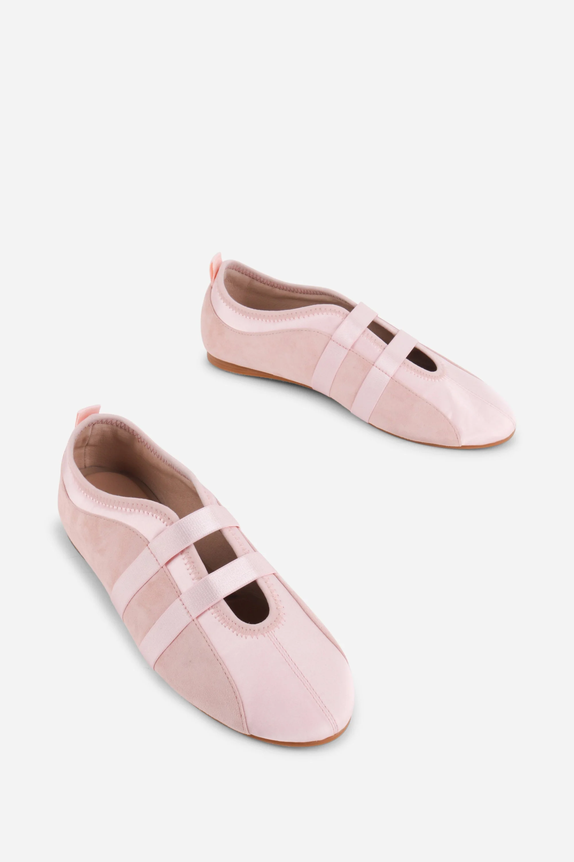 INTENTIONALLY __________. Sporty Suede Slip On Ballet Sneaker - Image 3