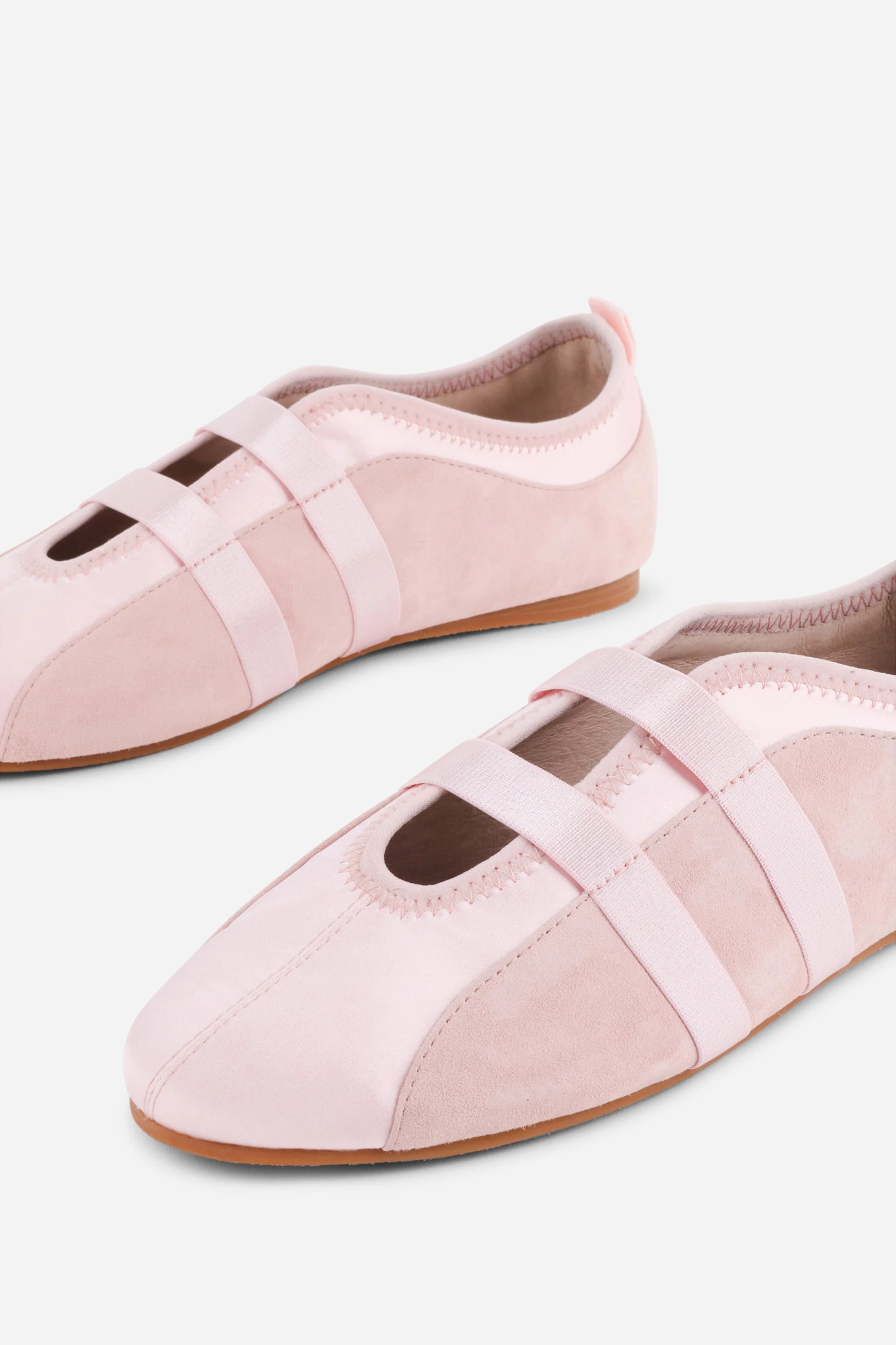 INTENTIONALLY __________. Sporty Suede Slip On Ballet Sneaker - Image 4
