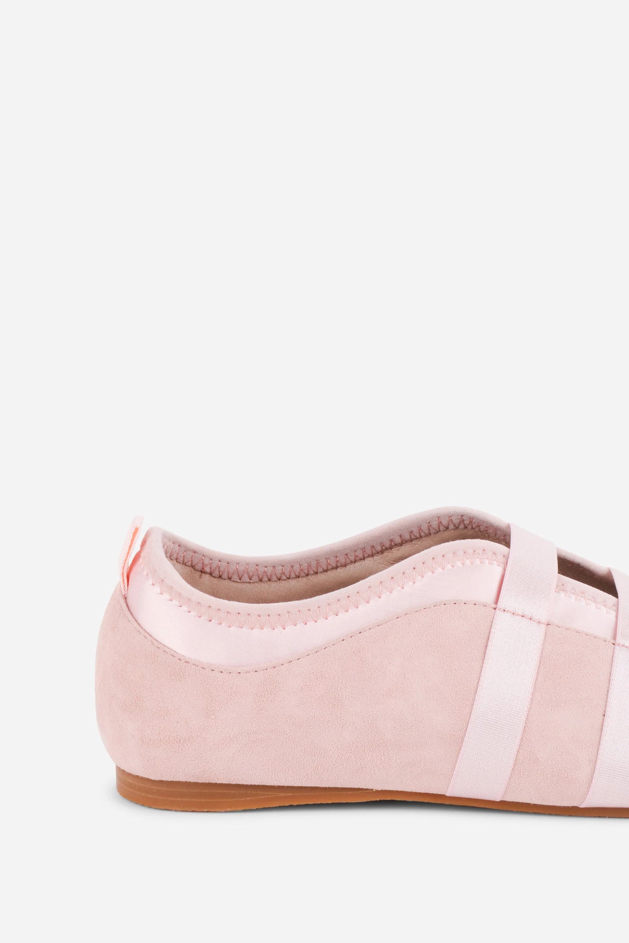 INTENTIONALLY __________. Sporty Suede Slip On Ballet Sneaker - Image 6