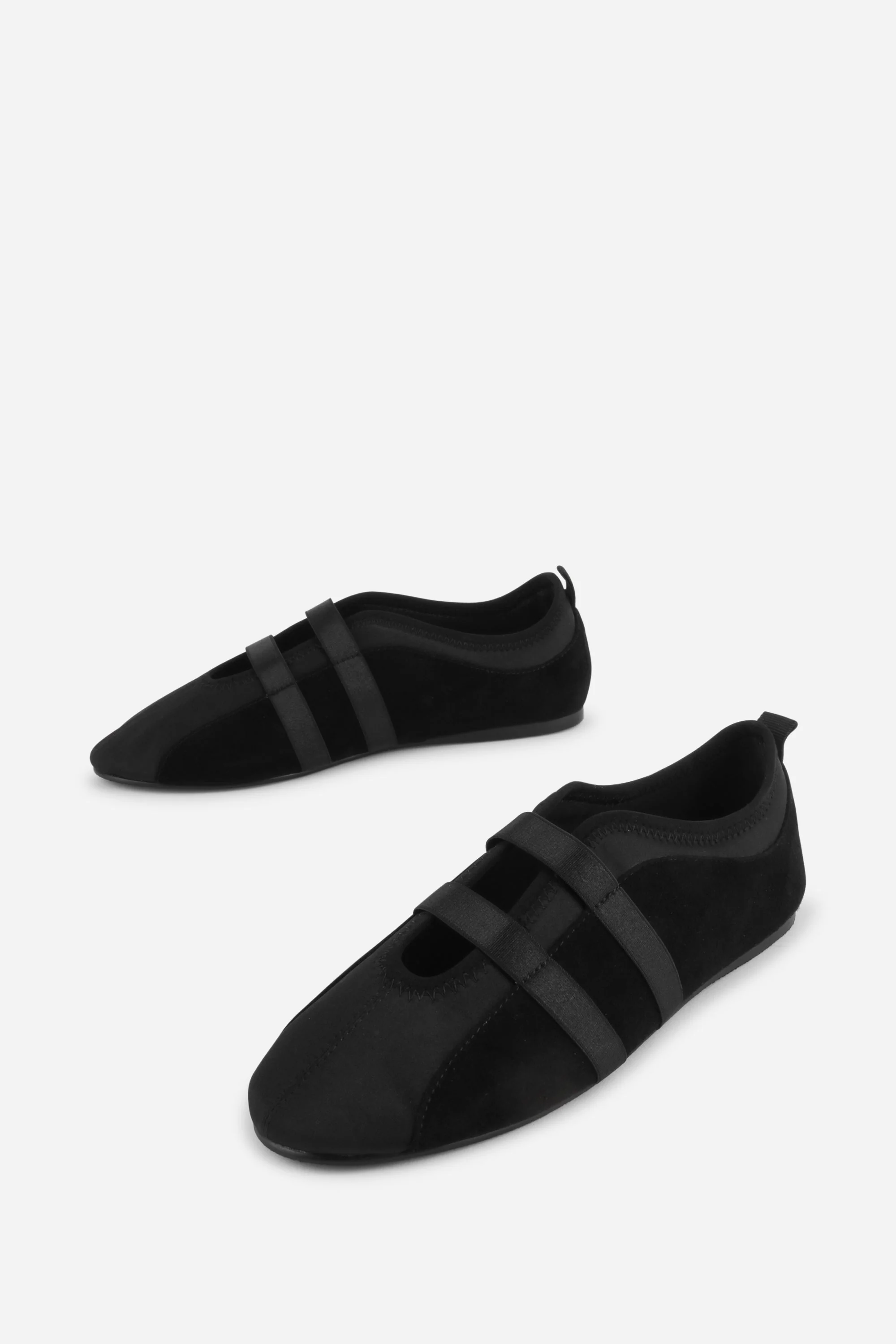 INTENTIONALLY __________. Sporty Suede Slip On Ballet Sneaker - Image 7