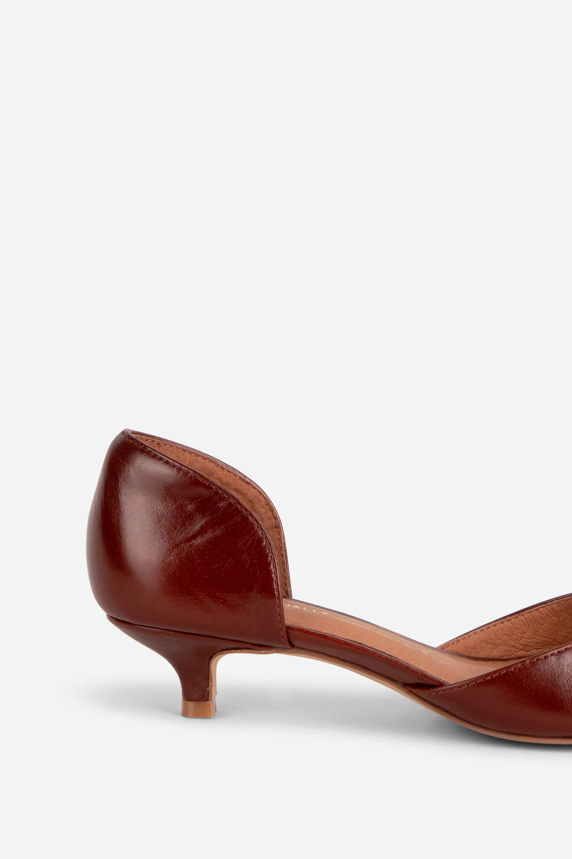 "INTENTIONALLY __________." Carol Peep Toe Kitten Heel - Image 15