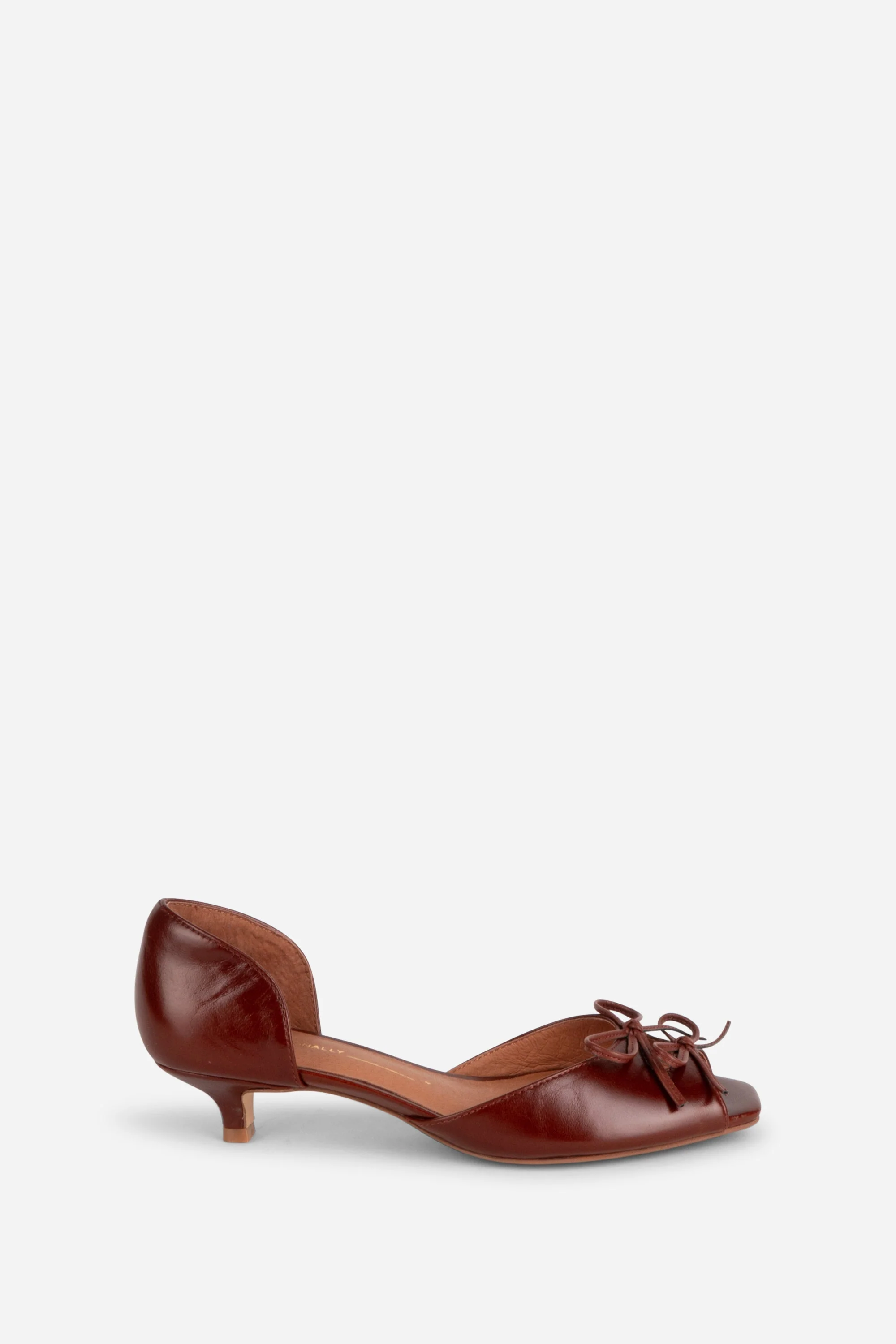 "INTENTIONALLY __________." Carol Peep Toe Kitten Heel - Image 16
