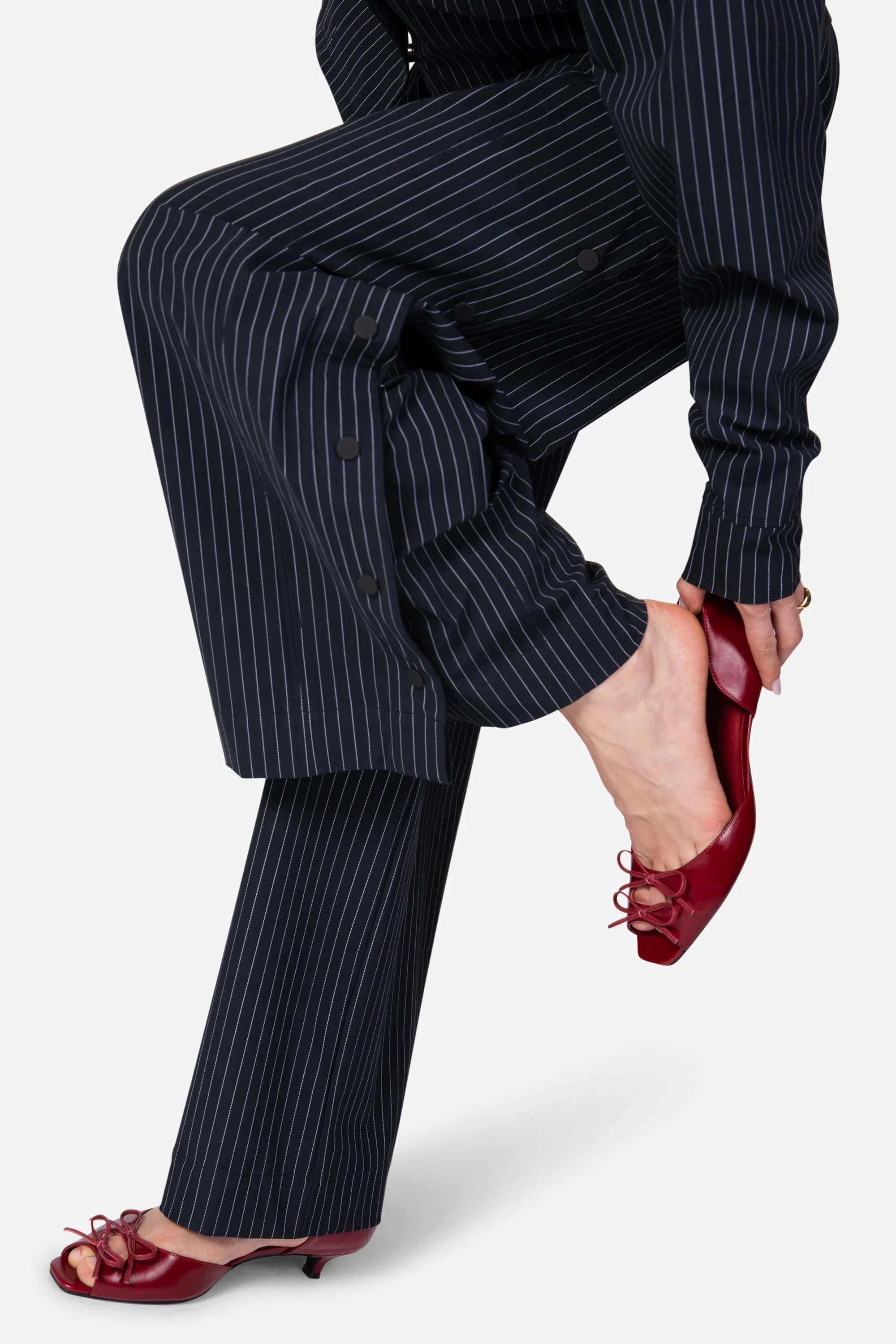 "INTENTIONALLY __________." Carol Peep Toe Kitten Heel - Image 2