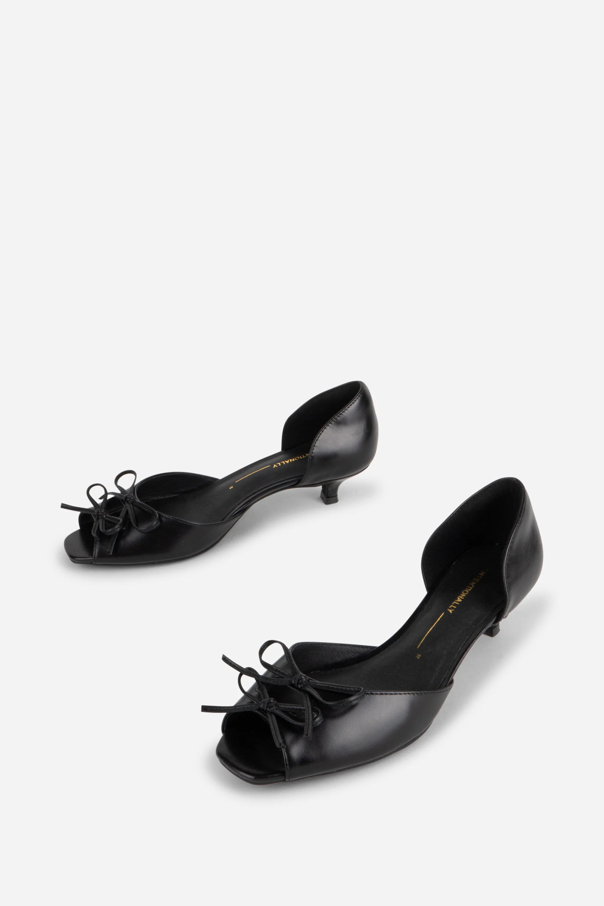 "INTENTIONALLY __________." Carol Peep Toe Kitten Heel - Image 8