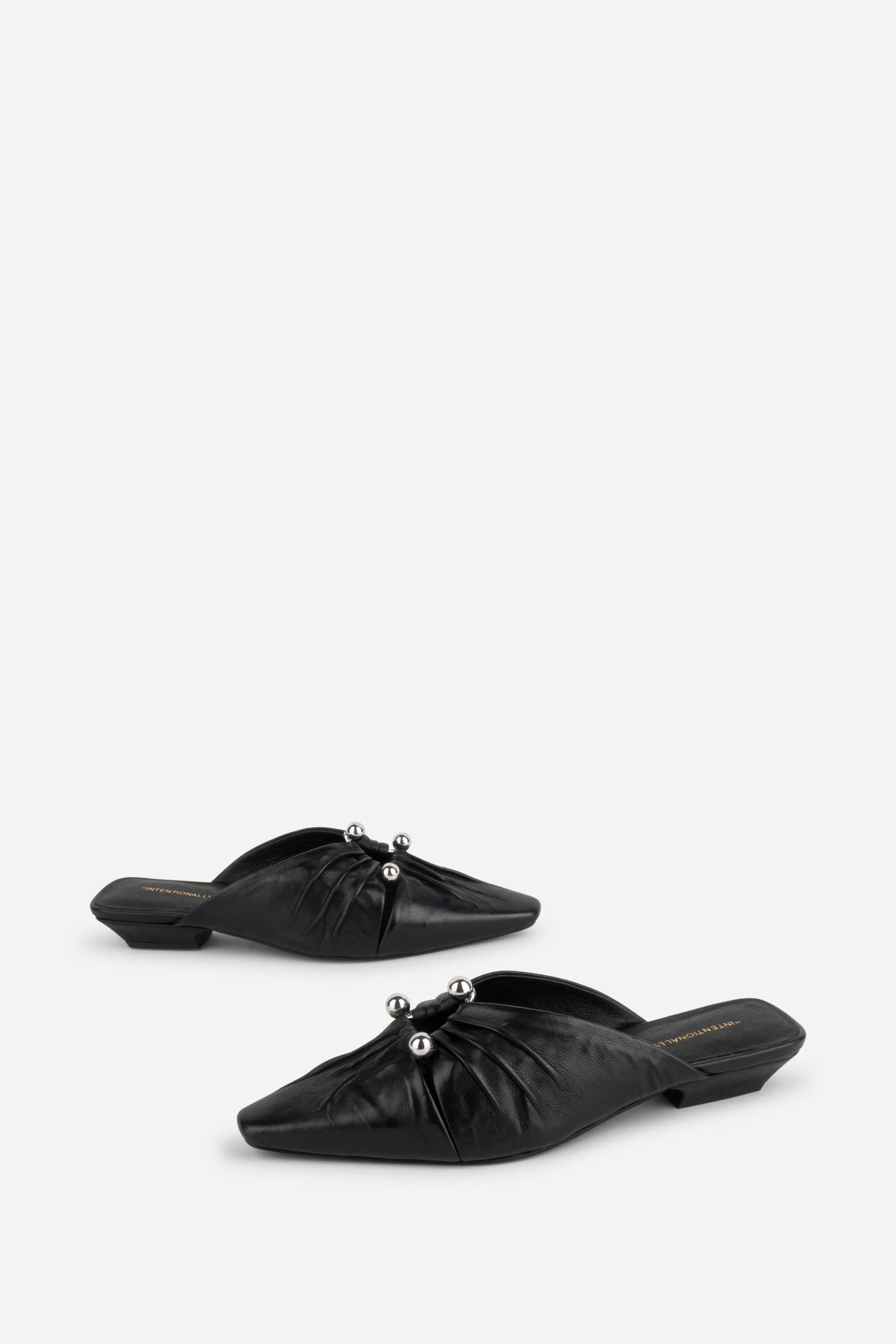 "INTENTIONALLY __________." Noah Pierced Mule - Image 3