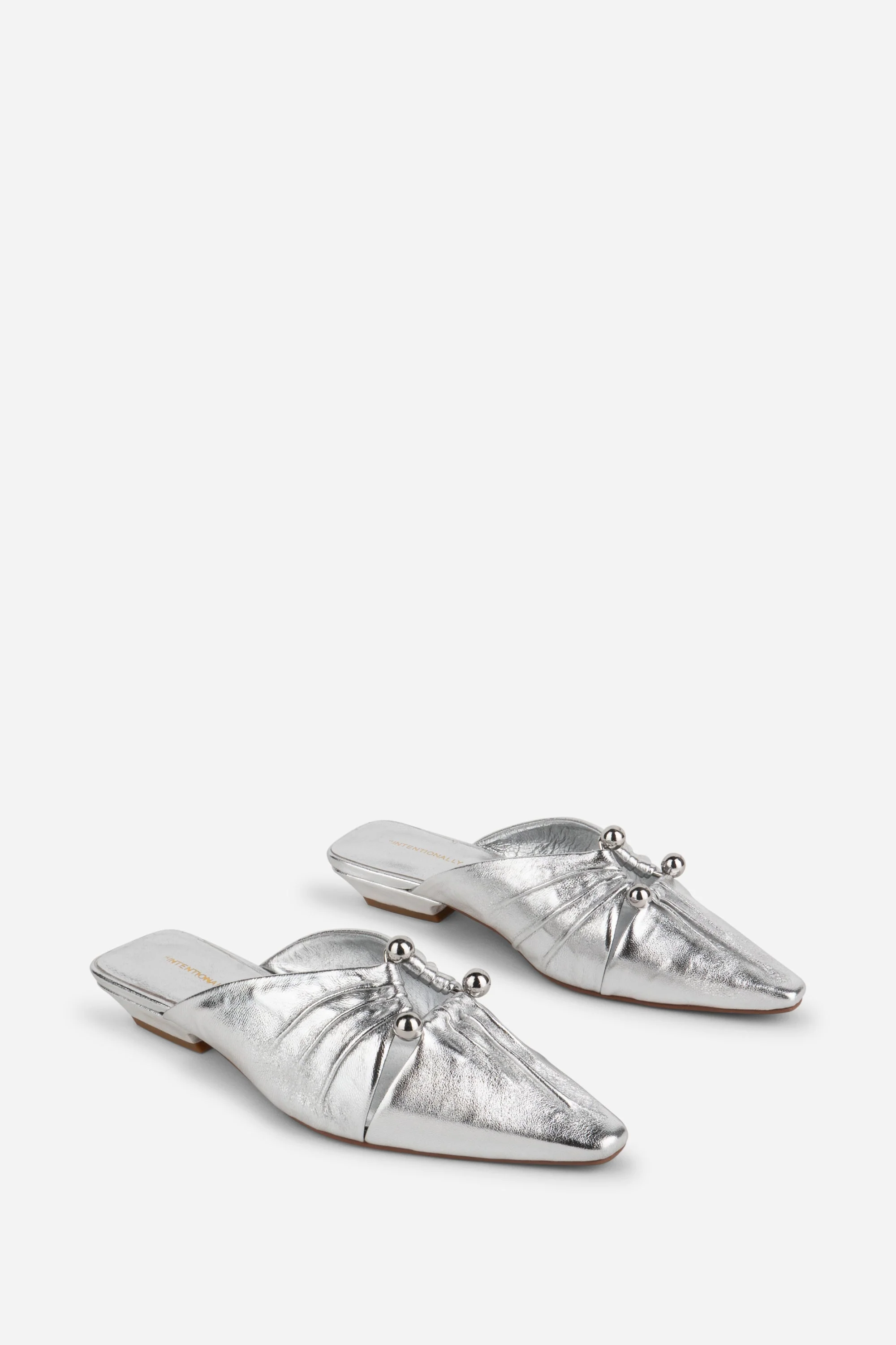 "INTENTIONALLY __________." Noah Pierced Mule - Image 7