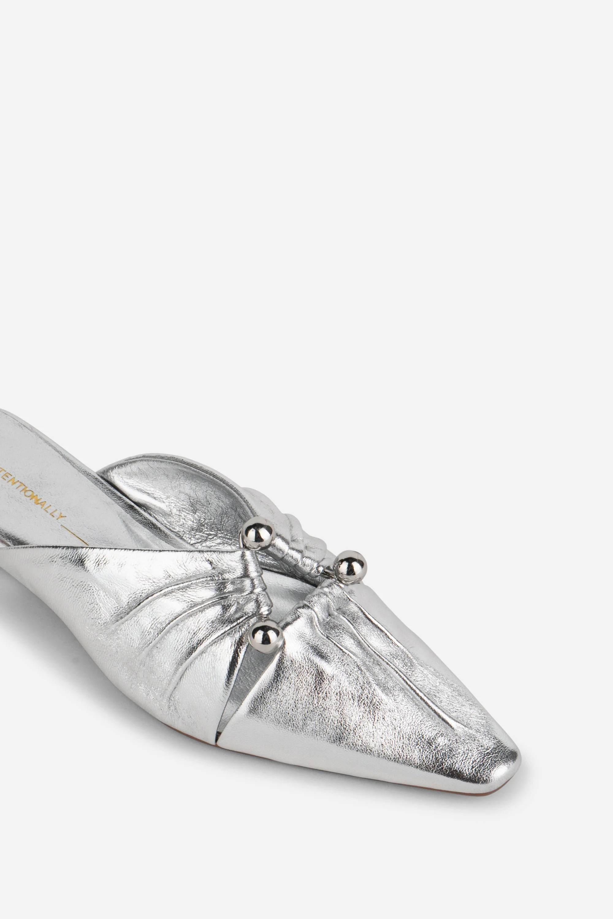 "INTENTIONALLY __________." Noah Pierced Mule - Image 9