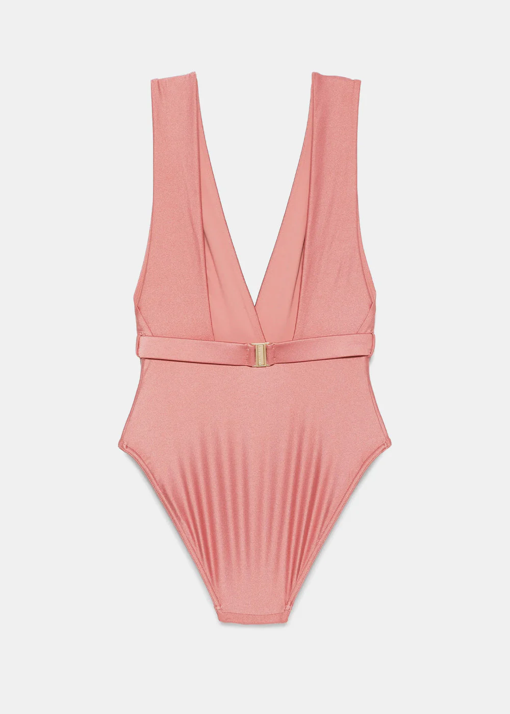 Zimmermann Lucky Plunge Flower Swimsuit - Rose - Image 2