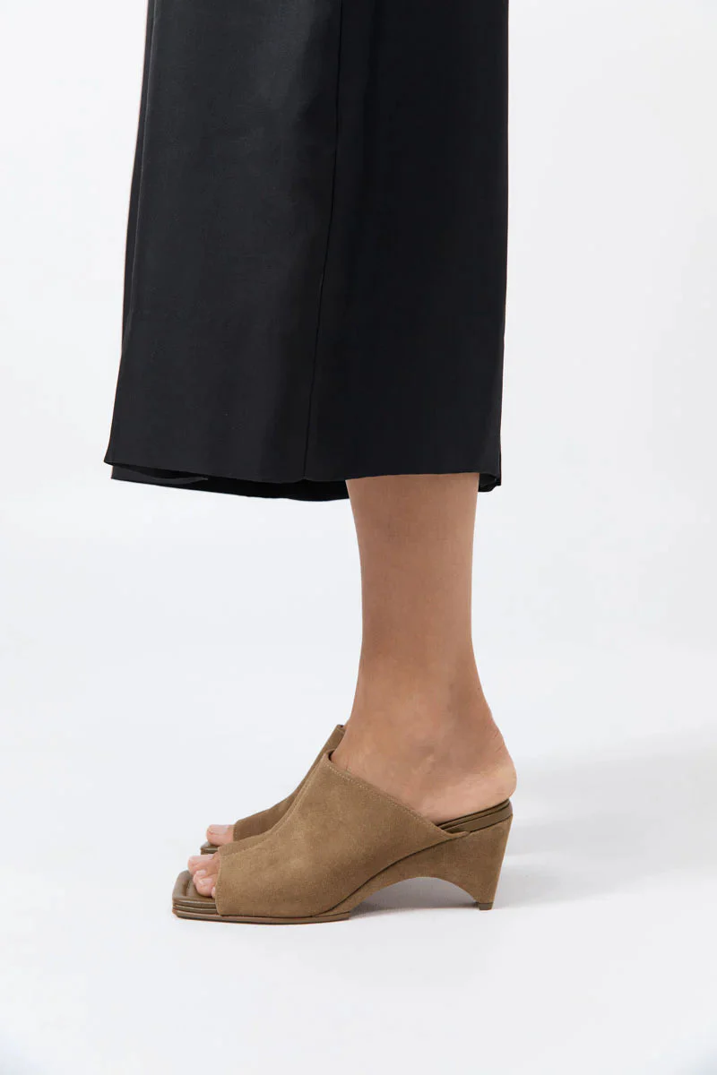 St. Agni Suede Arc Wedge - Image 5