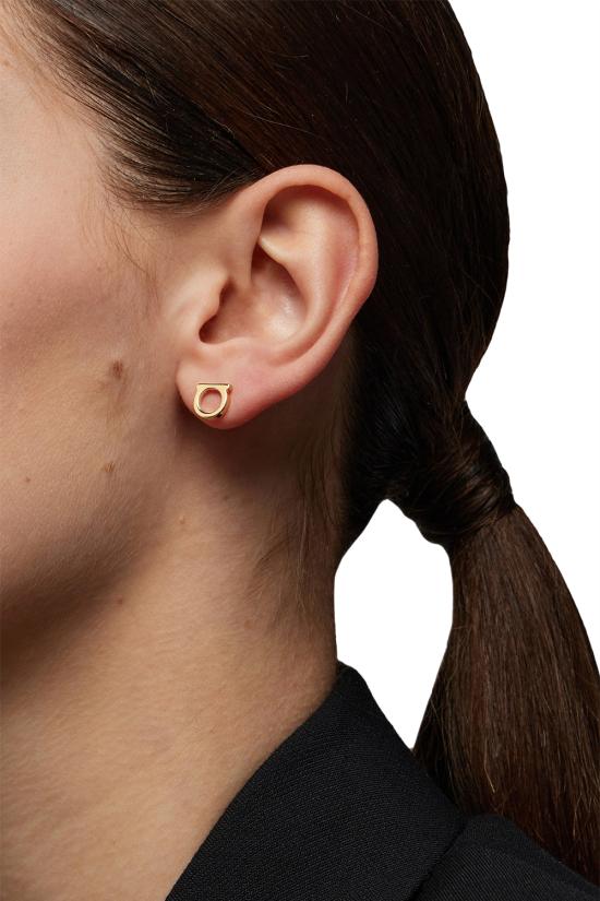 Salvatore Ferragamo Gold Earrings - Image 4