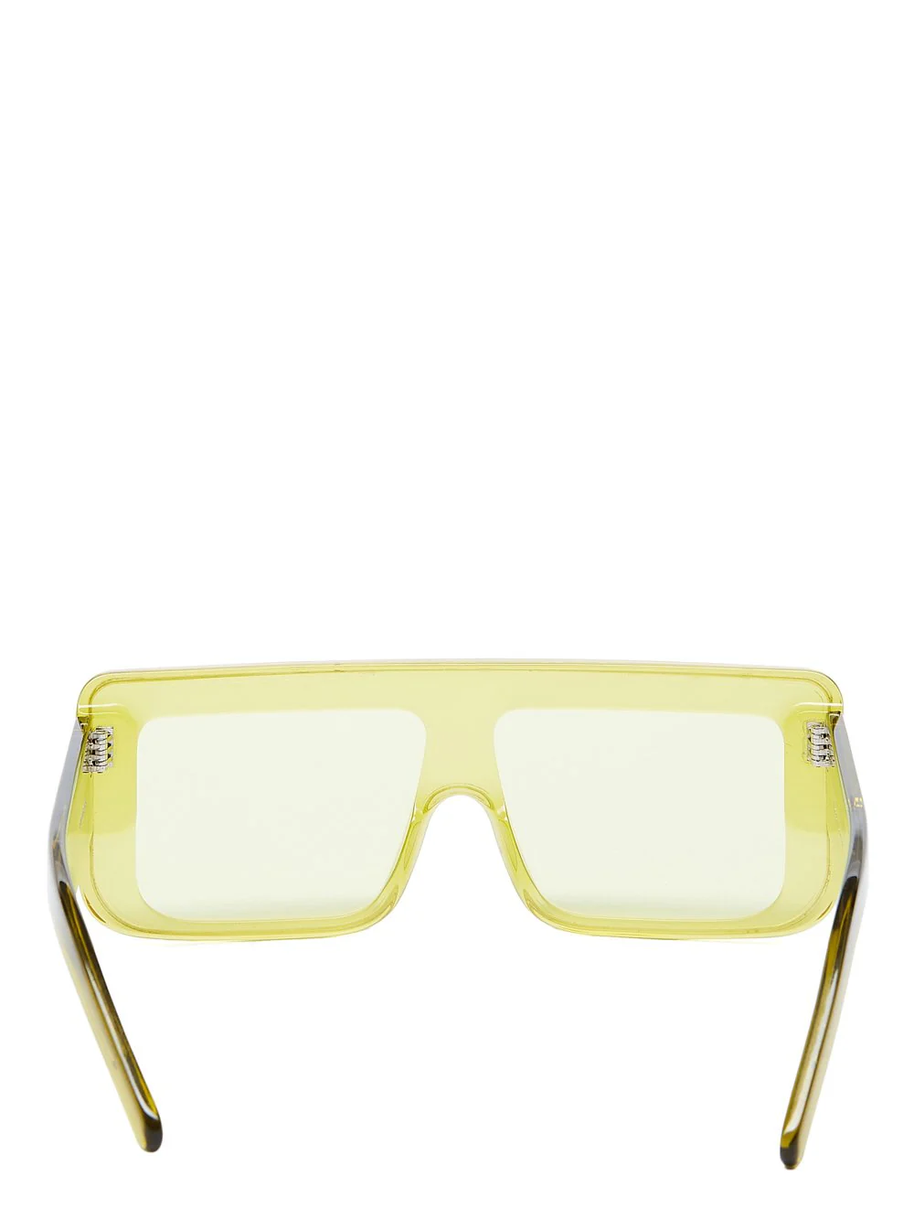 Rick Owens Documenta Sunglasses - Acid Yellow - Image 3