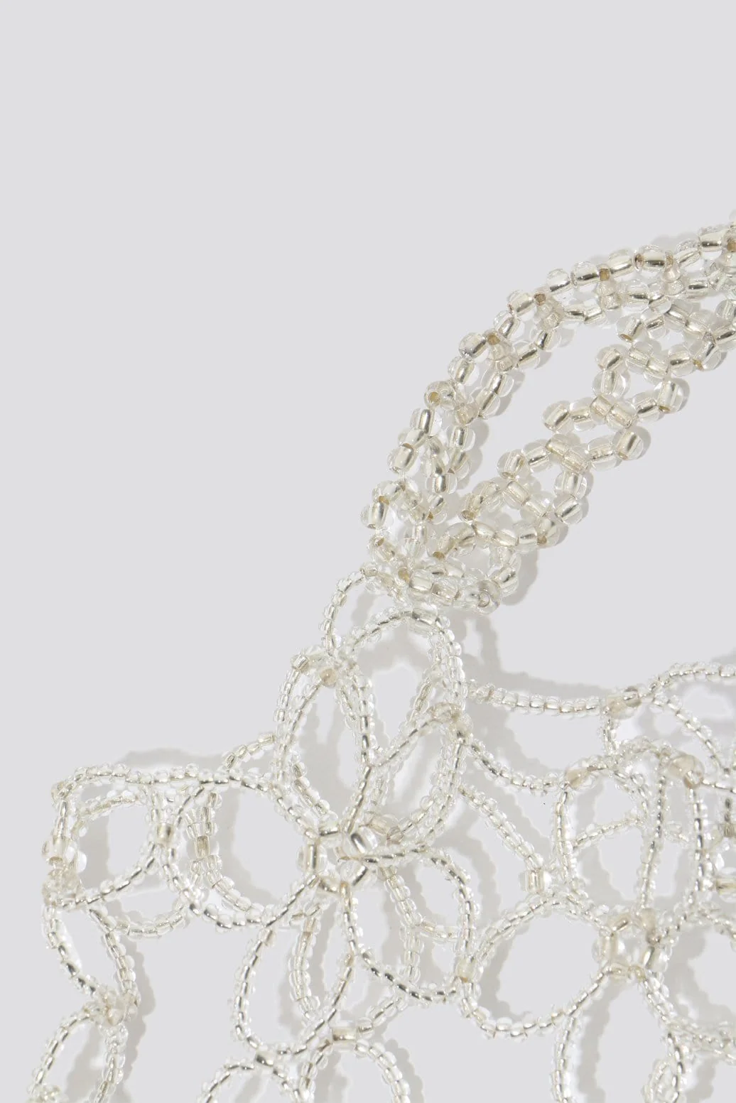 Mozhdeh Matin Flower Beaded Bag - Image 5