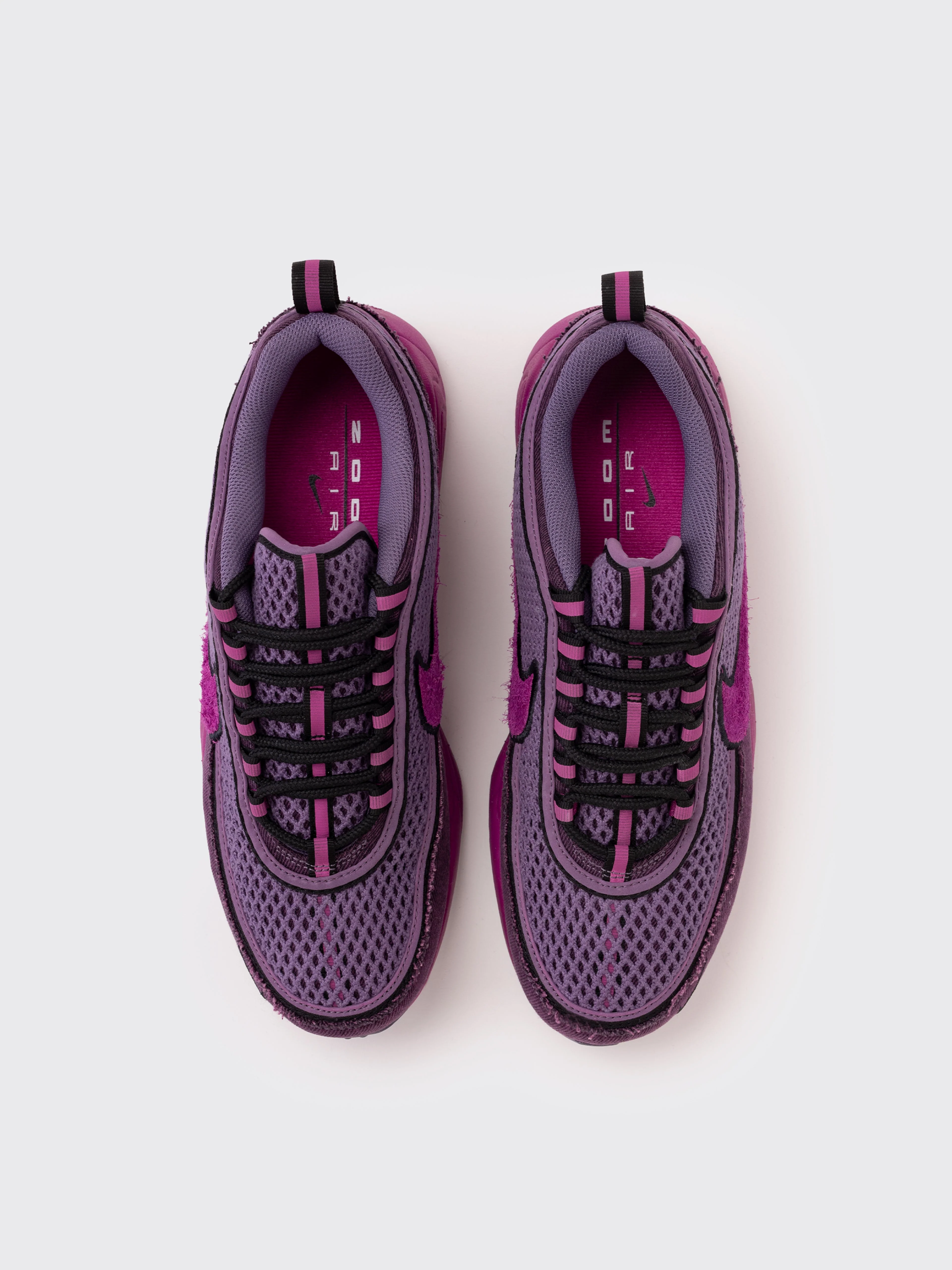 Nike Air Zoom Spiridon PRM Sneakers - Hot Fuchsia/Viotech-Black-Canyon Purple - Image 4