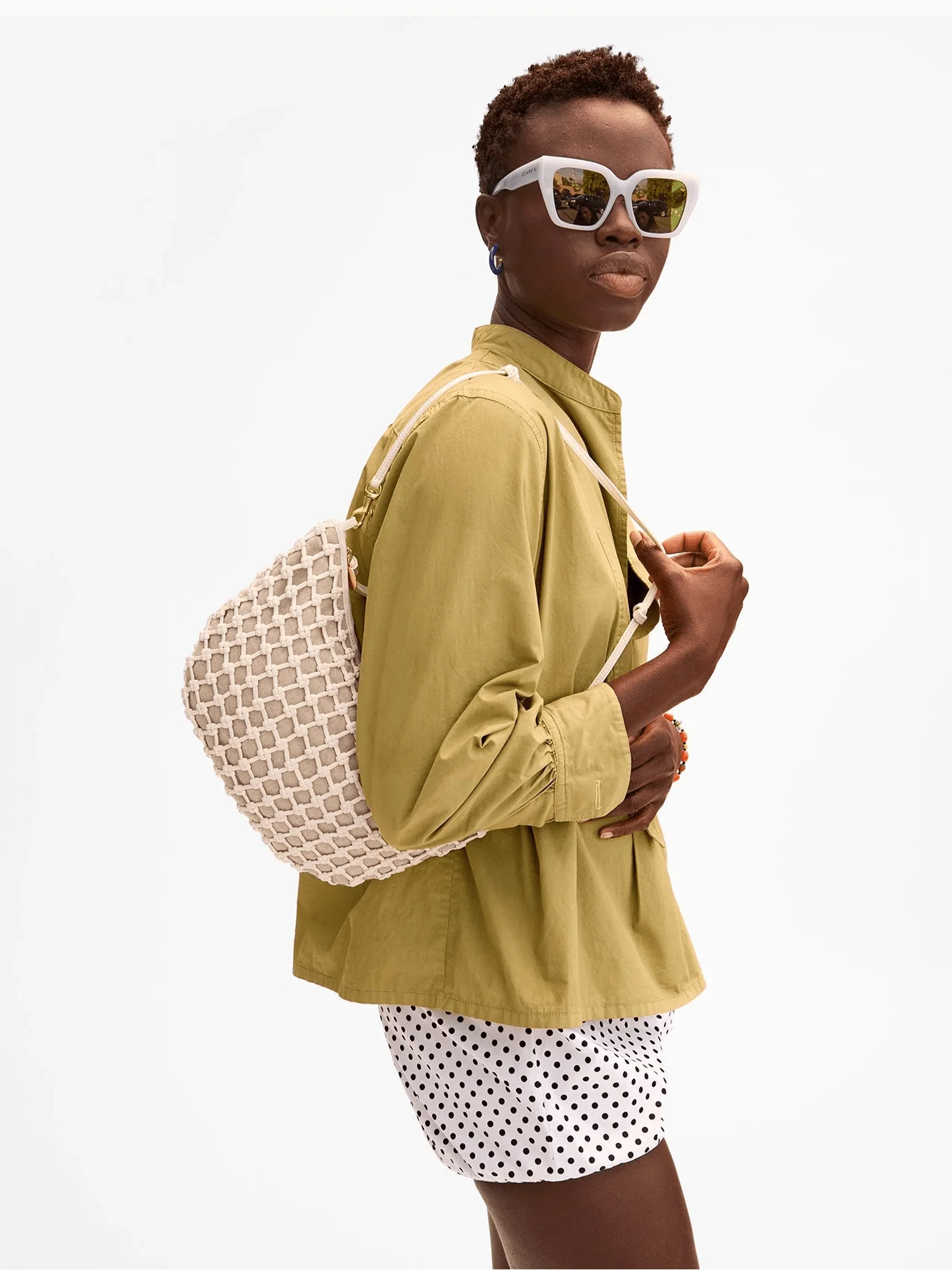 Clare V. Lune Shoulder Bag - Image 2