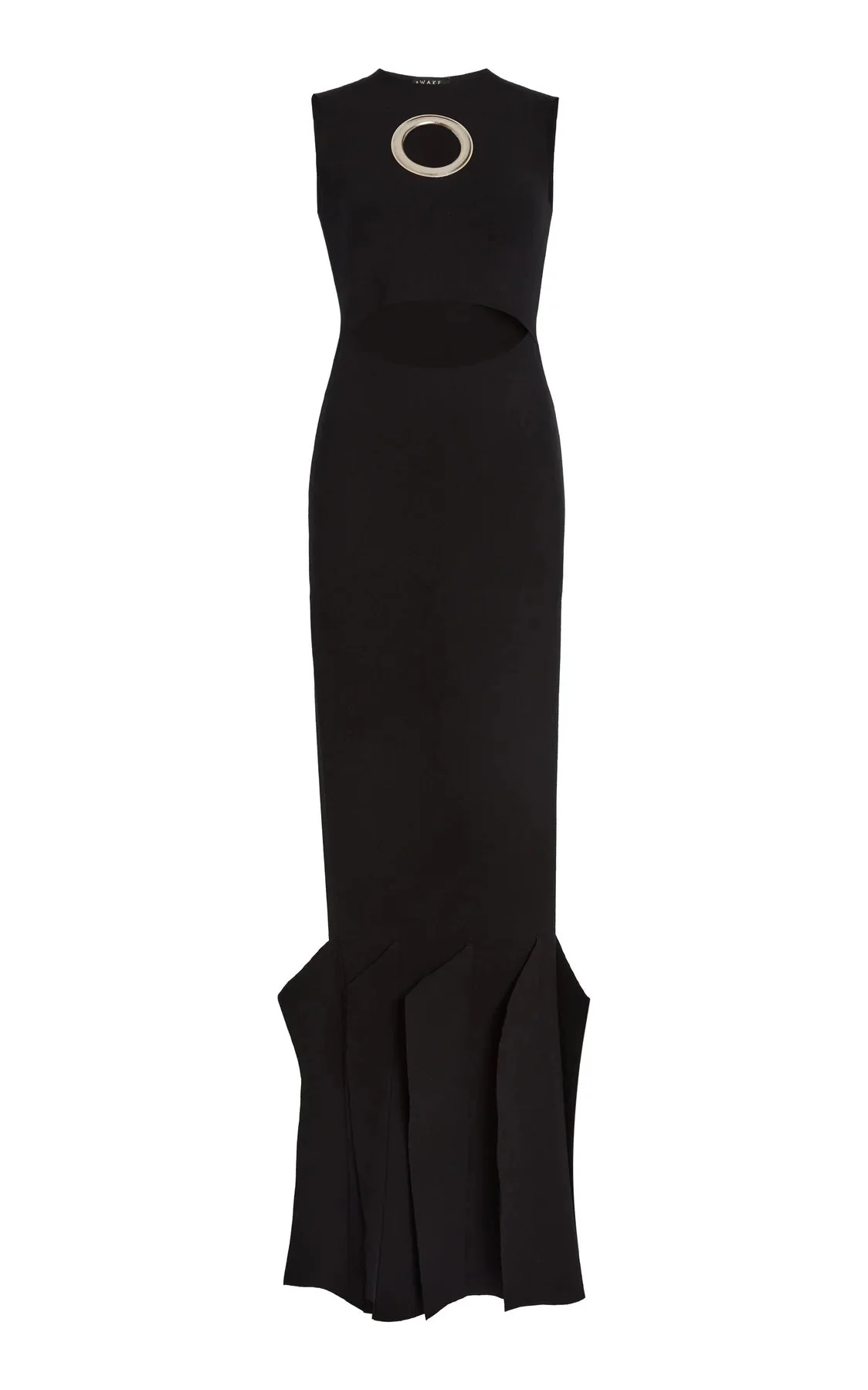 A.W.A.K.E. MODE Knit Dress With Hem Panel Detail Dress