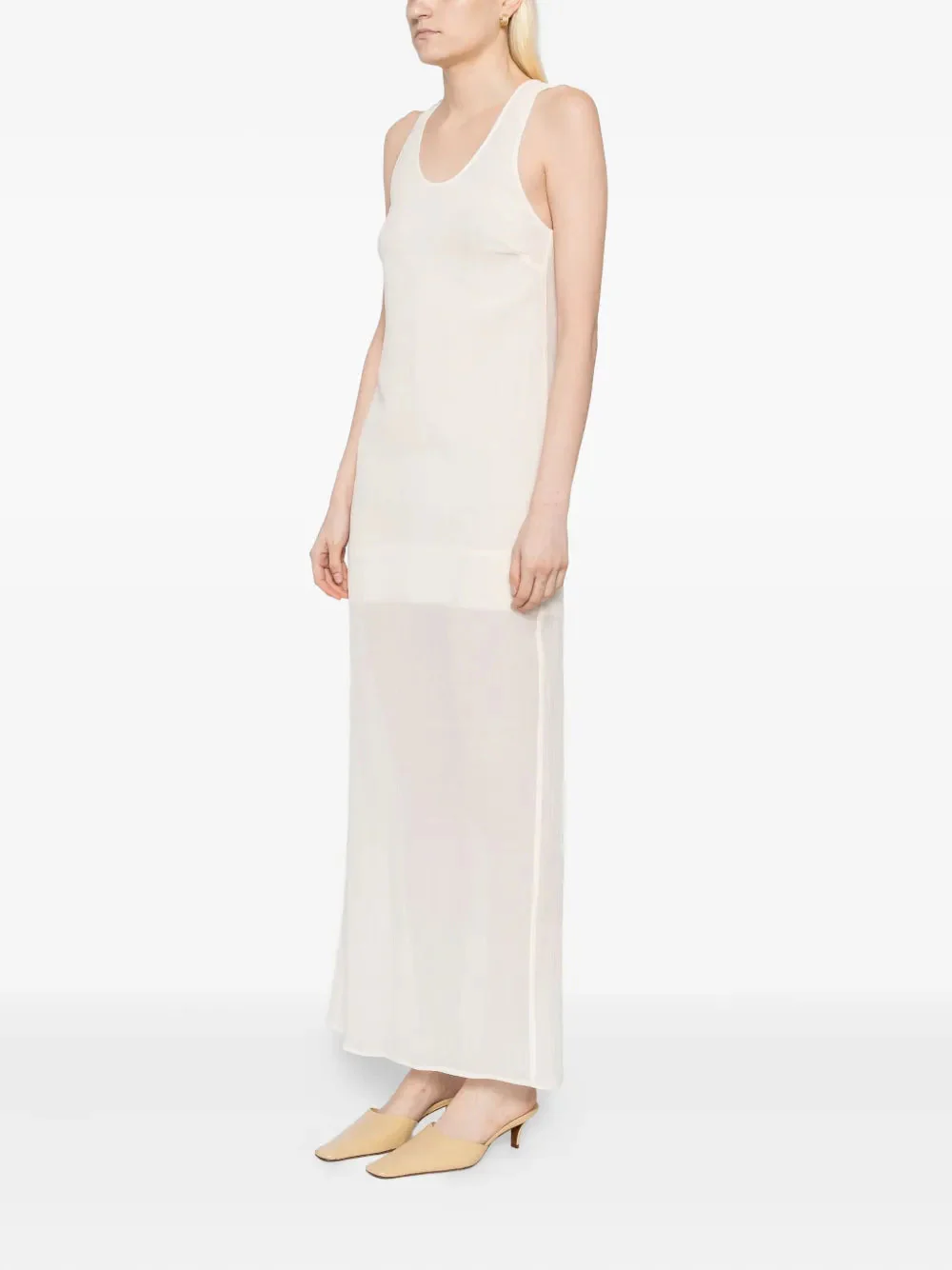 Totême Crinkled Scoop Dress - Image 3