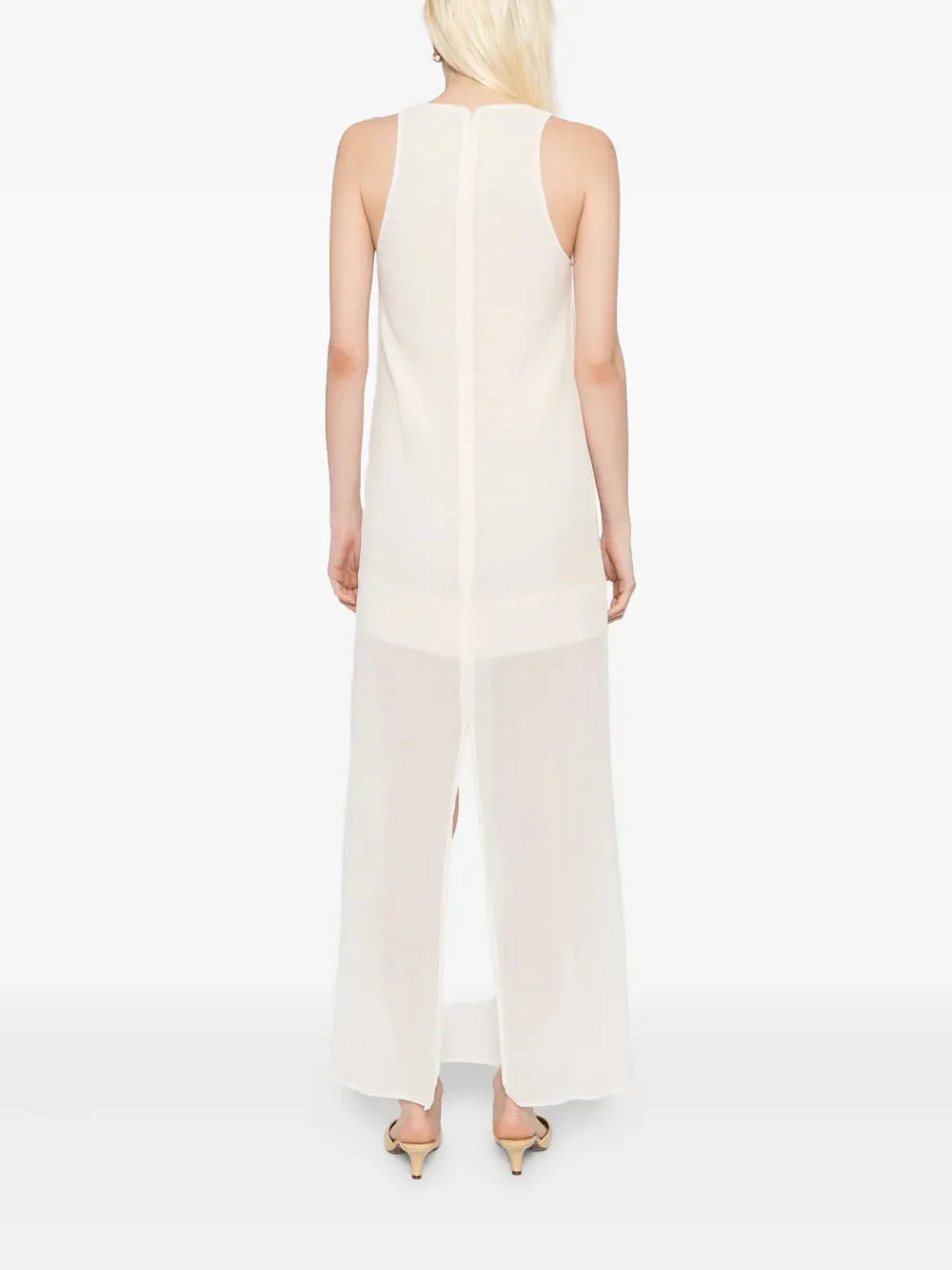 Totême Crinkled Scoop Dress - Image 4