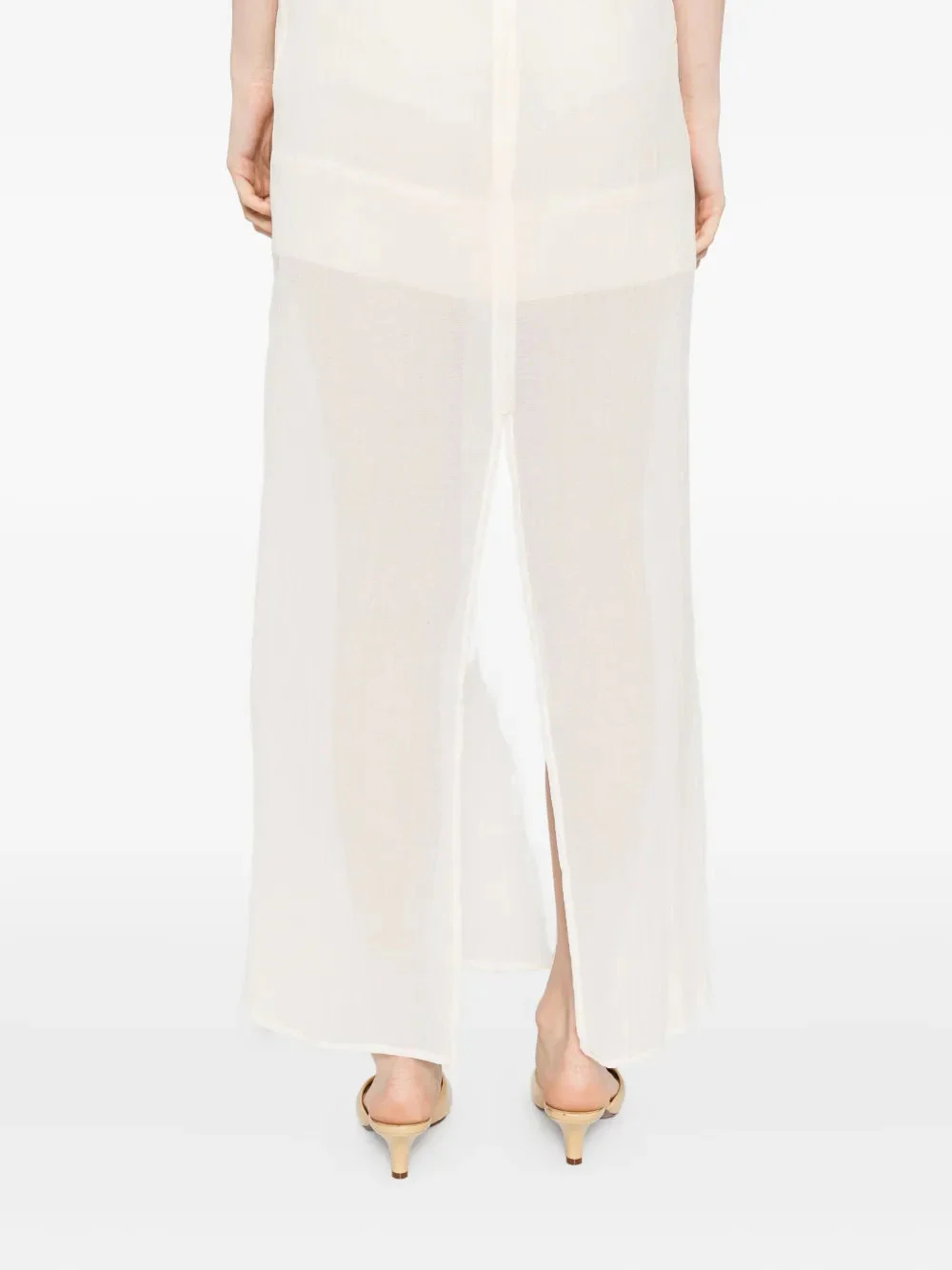 Totême Crinkled Scoop Dress - Image 5