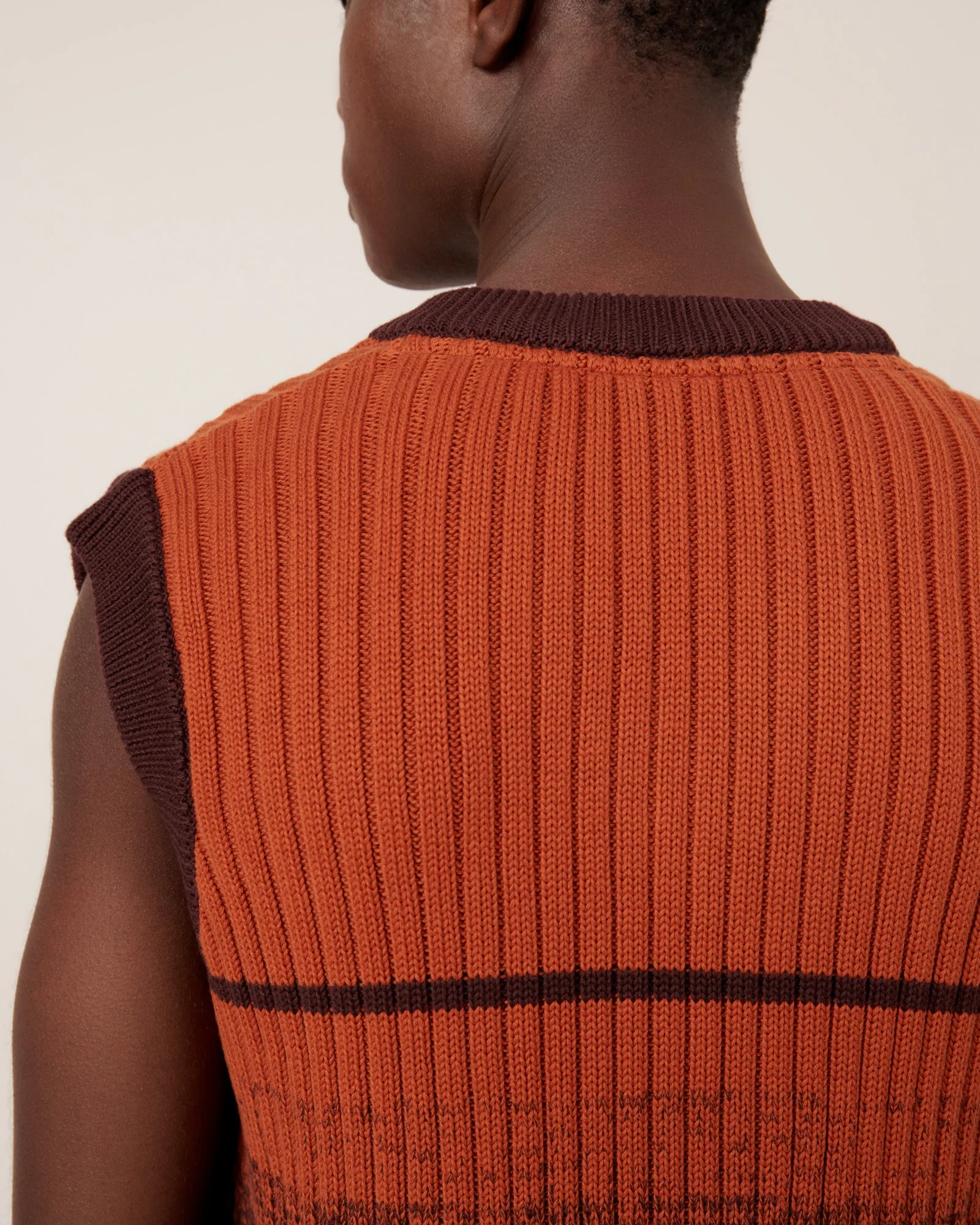 Kowtow Luca Vest - Clay-Gradient - Image 5