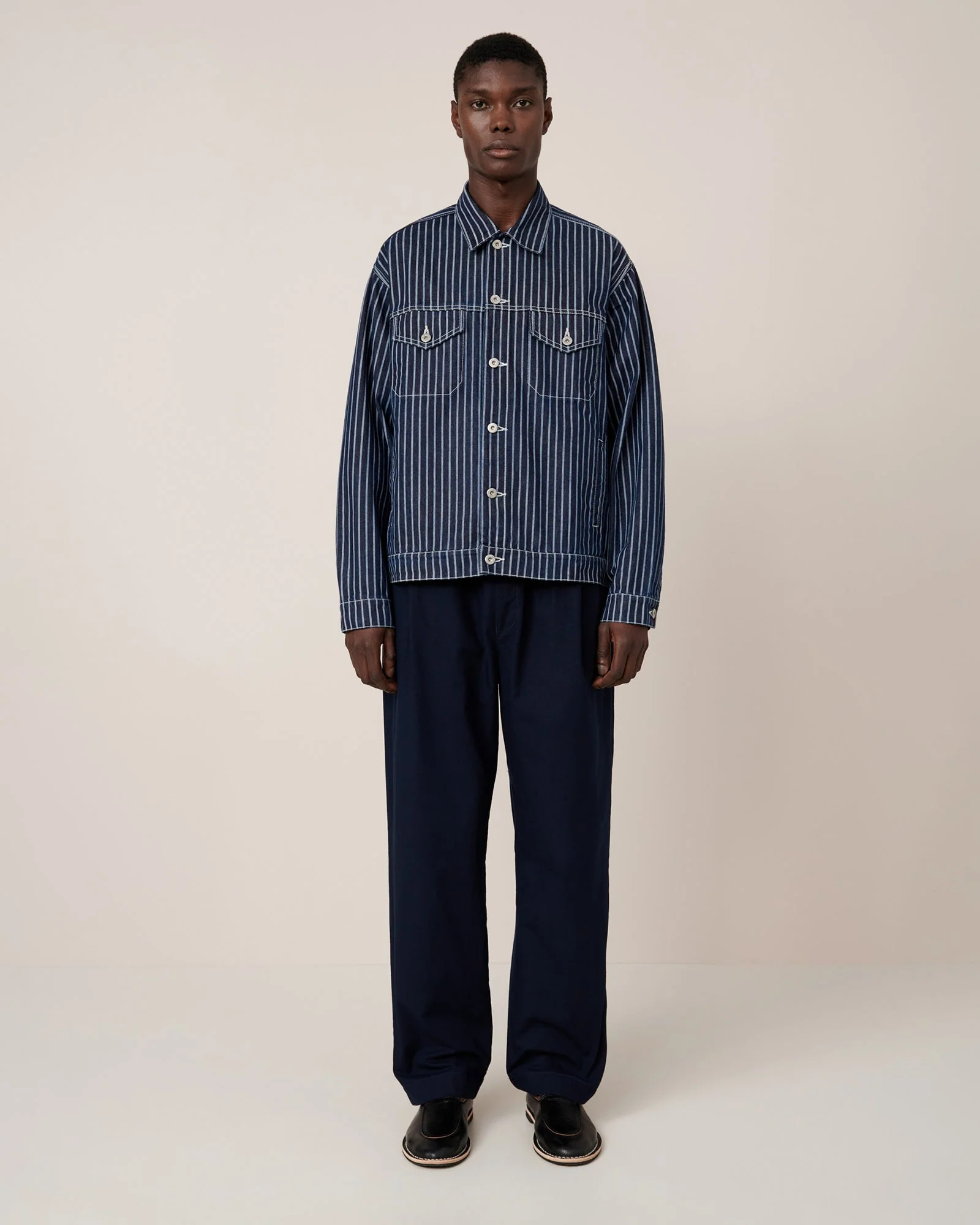 Kowtow Riley Jacket - Chalk-Stripe - Image 2