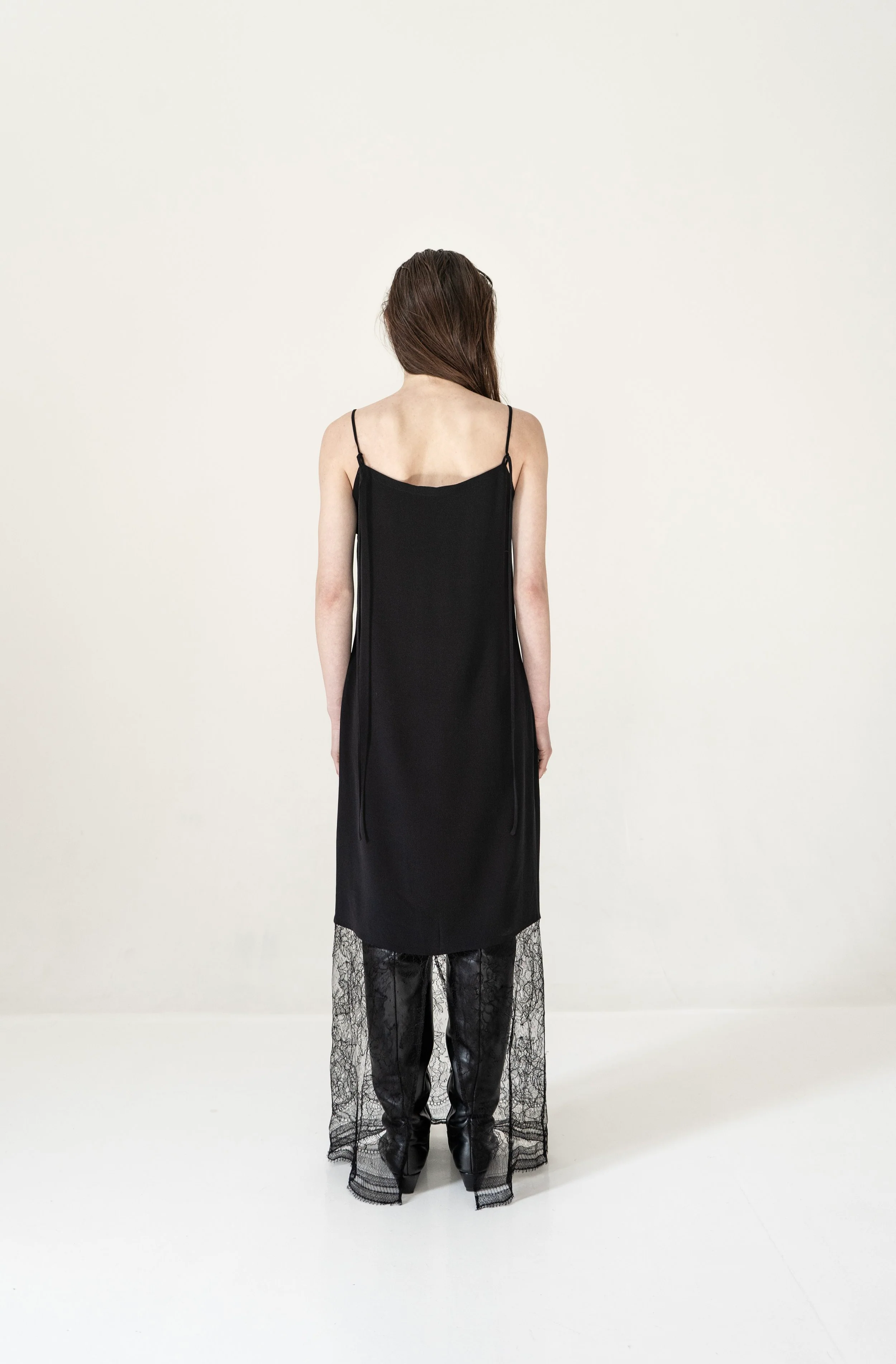 K M by L A N G E Kostel Long Lace Dress - Image 5