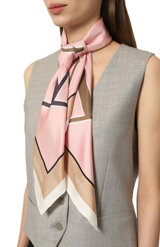 Valentino Garavani Kalmia Scarf - Kalmia - Image 3