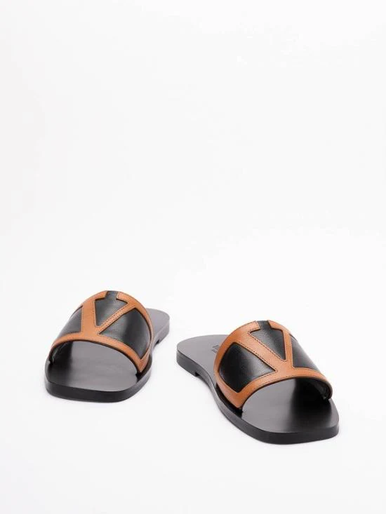 Valentino Mule/Slippers - Black/Brown - Image 2