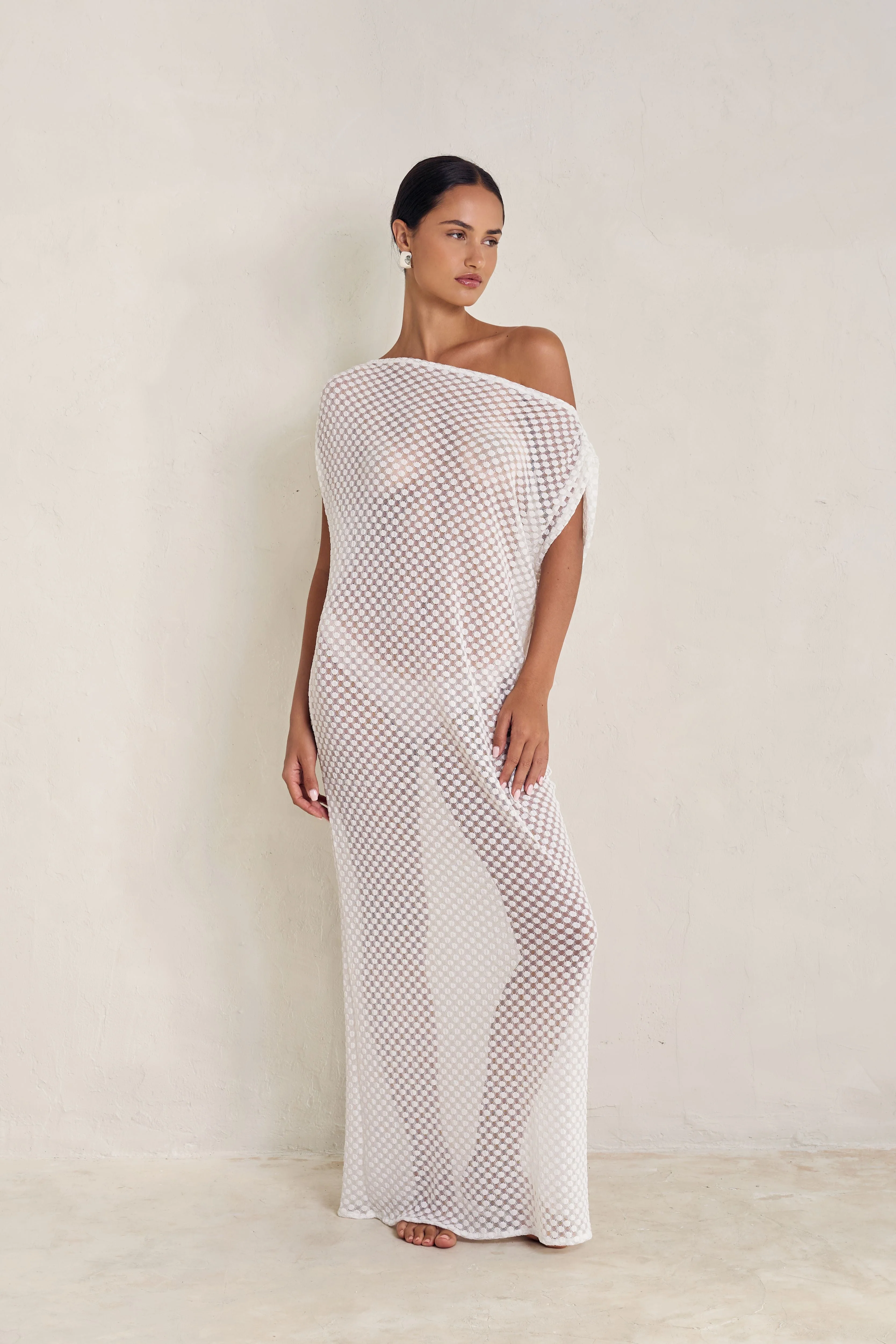 BAHHGOOSE Off Shoulder Dress Lace - Image 3