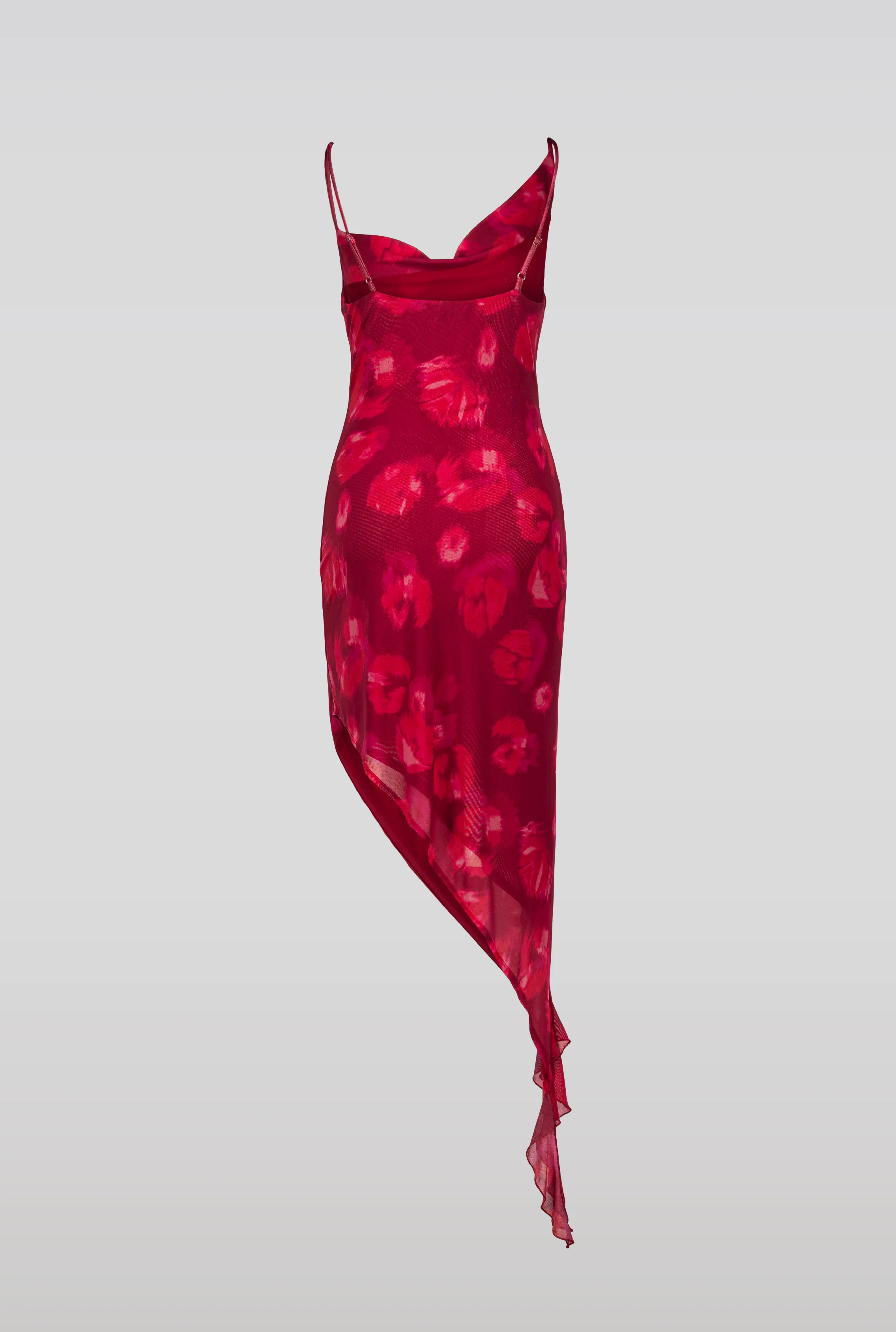 SAEMDI Waterfall Mesh Dress - Image 3