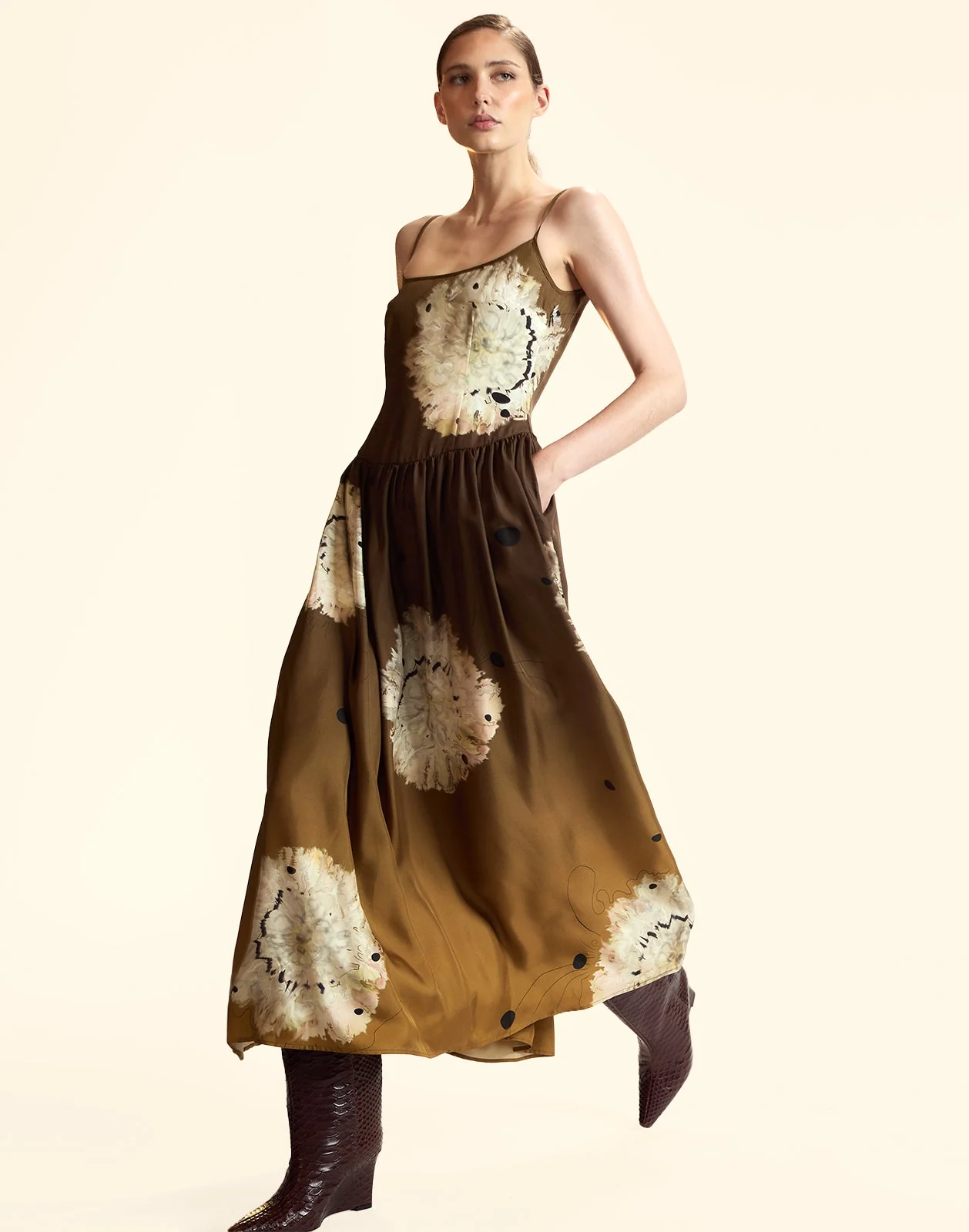 Cynthia Rowley Umbria Silk Dress - GLDFLR - Image 3