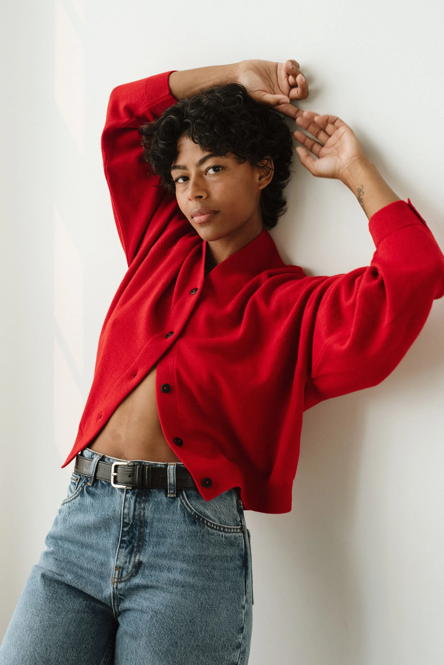 Cordera Merino Wool Cardigan - Image 2