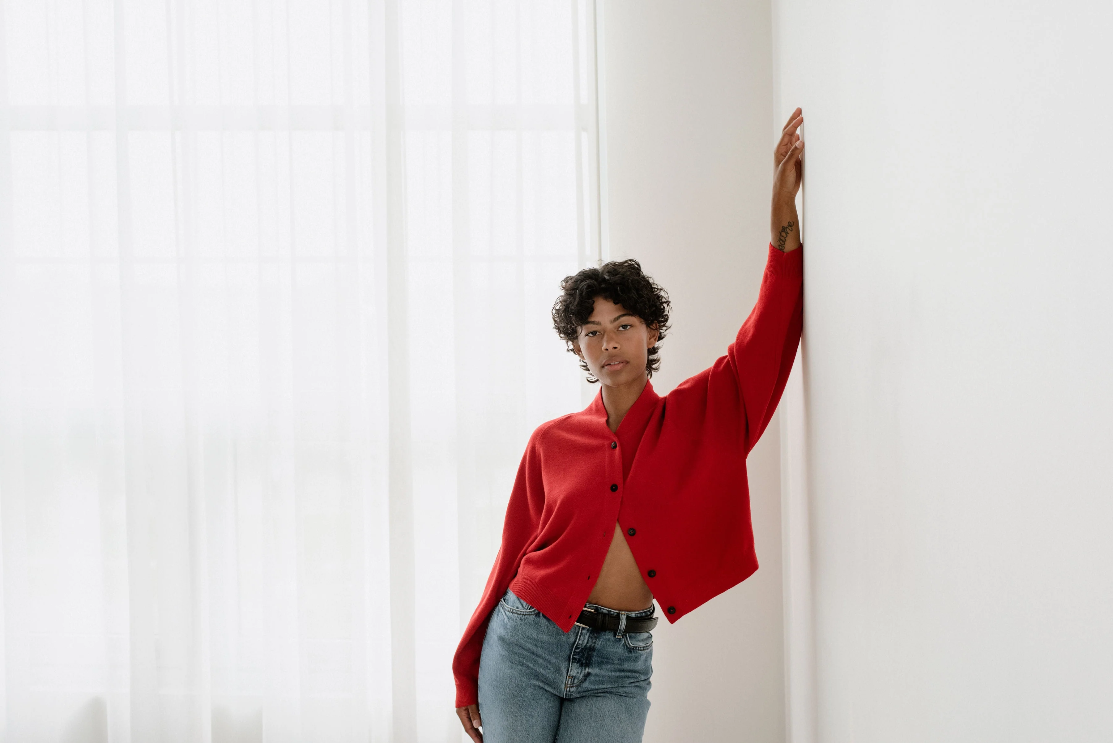 Cordera Merino Wool Cardigan - Image 5