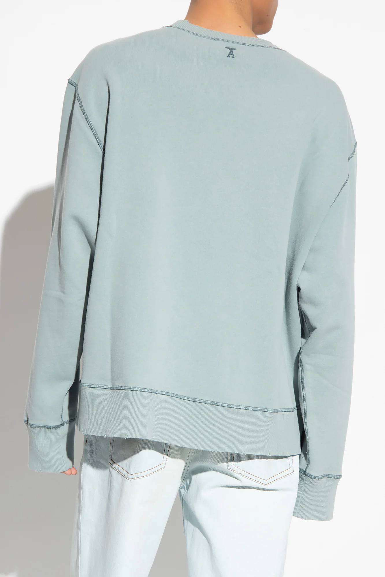 AMI / STK Tunic Top - Aquamarine - Image 4