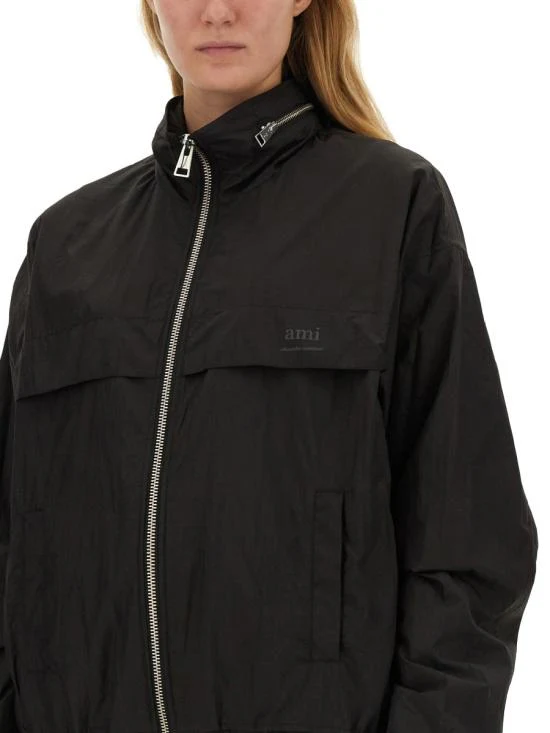 AMI UJK058PA0009001 Jacket - Black - Image 5