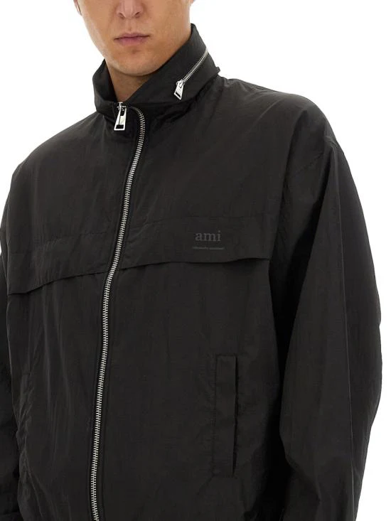 AMI UJK058PA0009001 Jacket - Black - Image 6